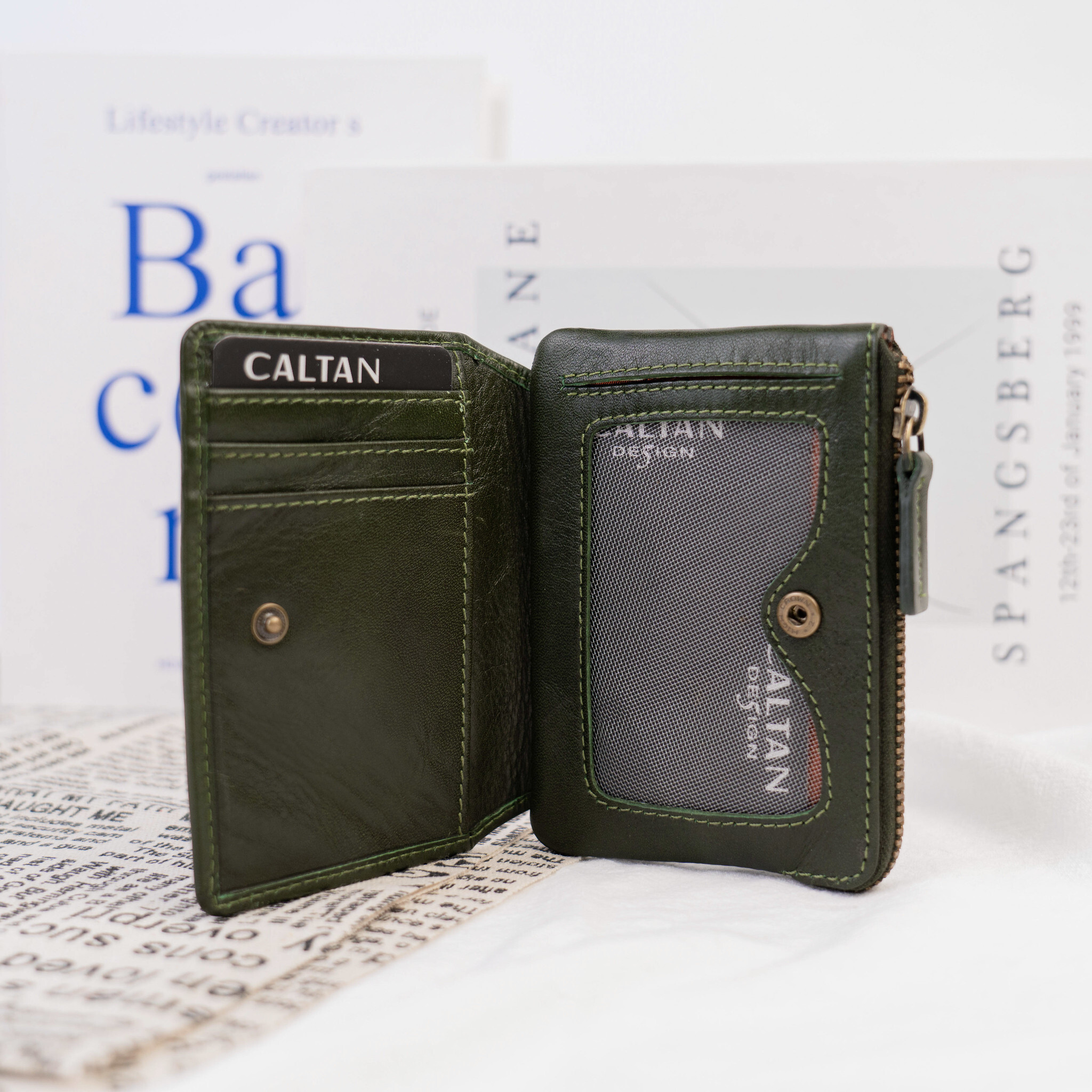 『新品上市』老爺有喜  極簡風卡夾式零錢包(073821cd)