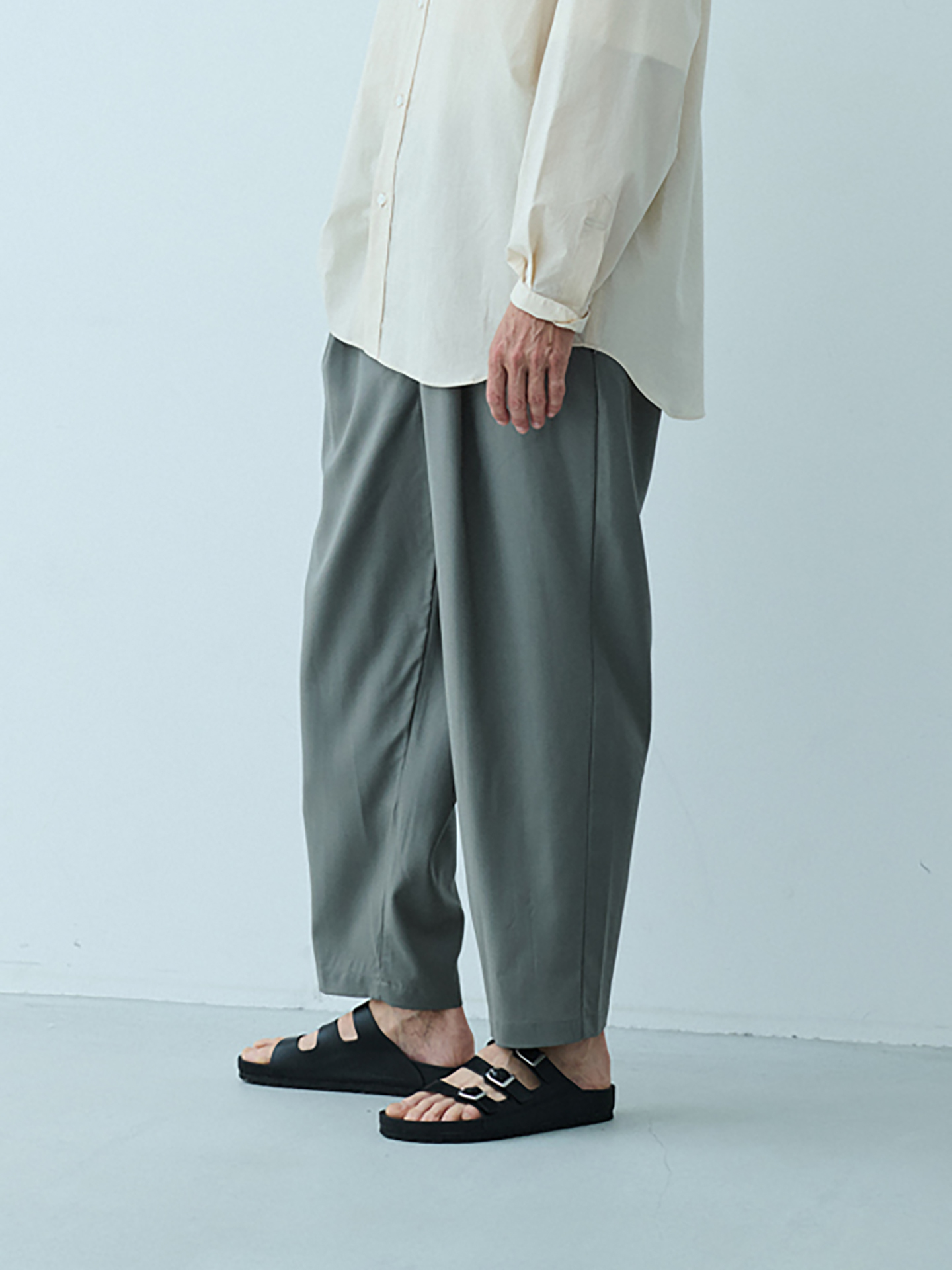Still By Hand Summer Wool Wide Pants PT09261