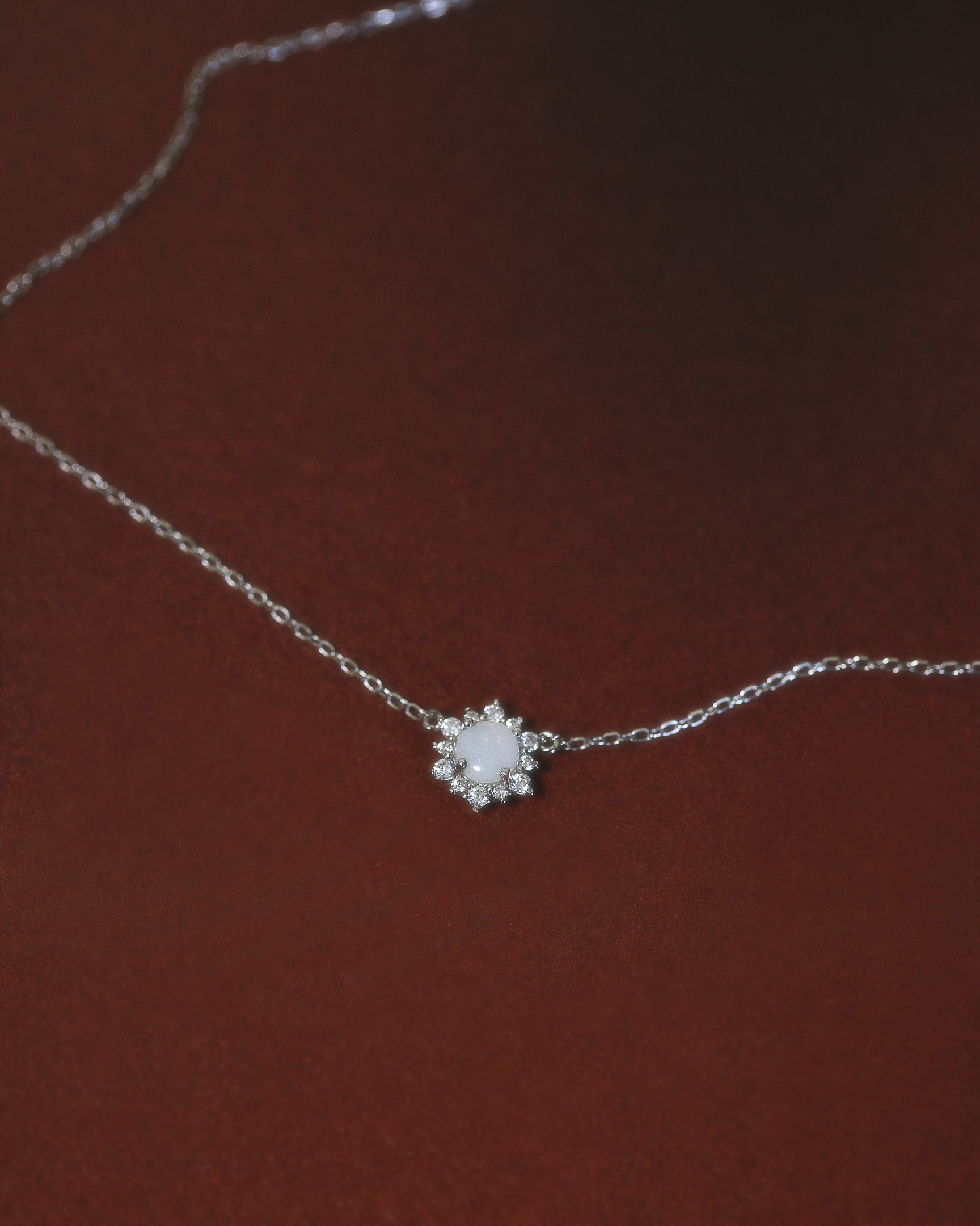 Halo｜蛋白石項鍊 (限量)