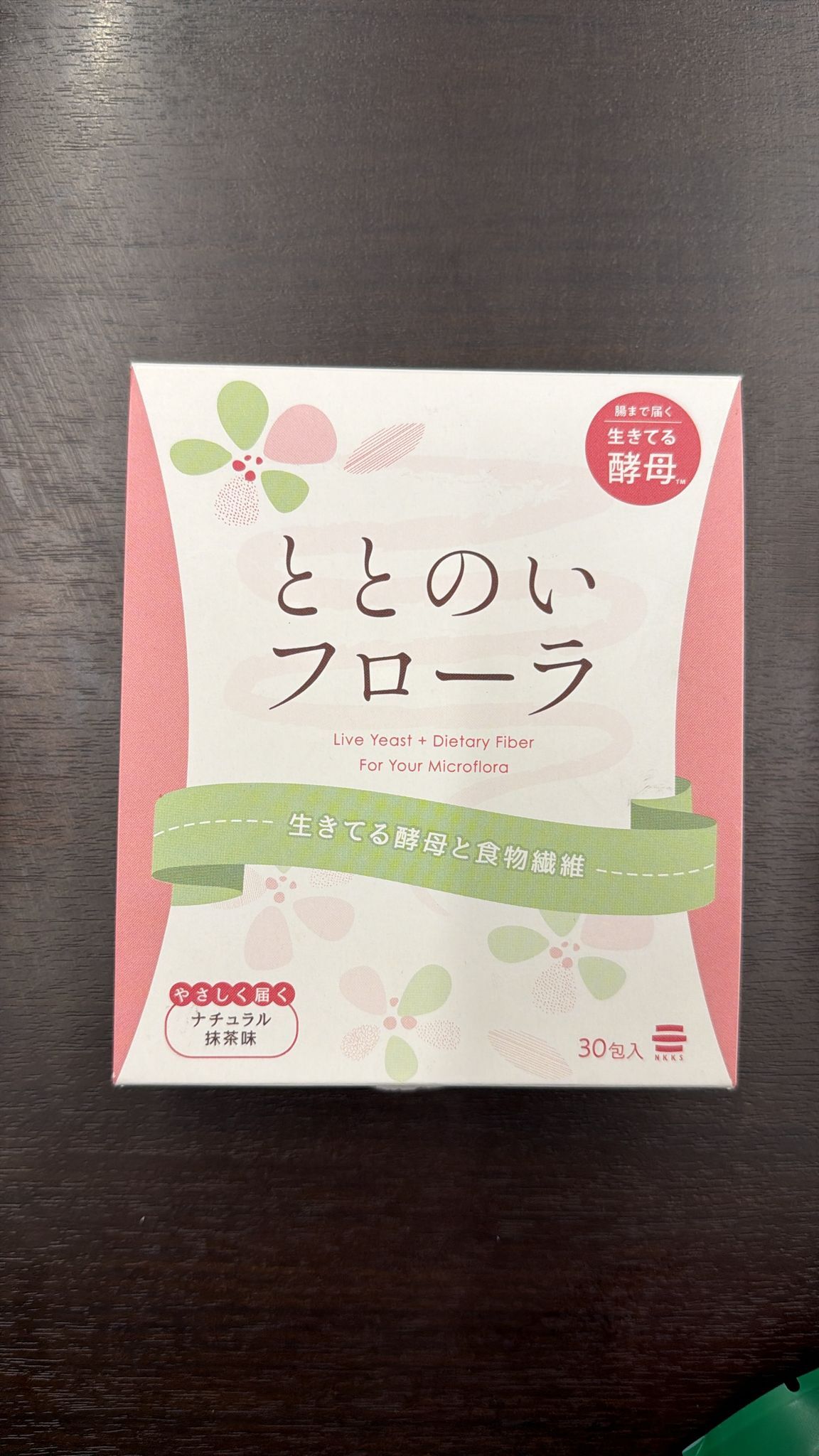 RJ64 日健協 調整酵母與膳食纖維粉-抺茶味 30包 (4986003122405)