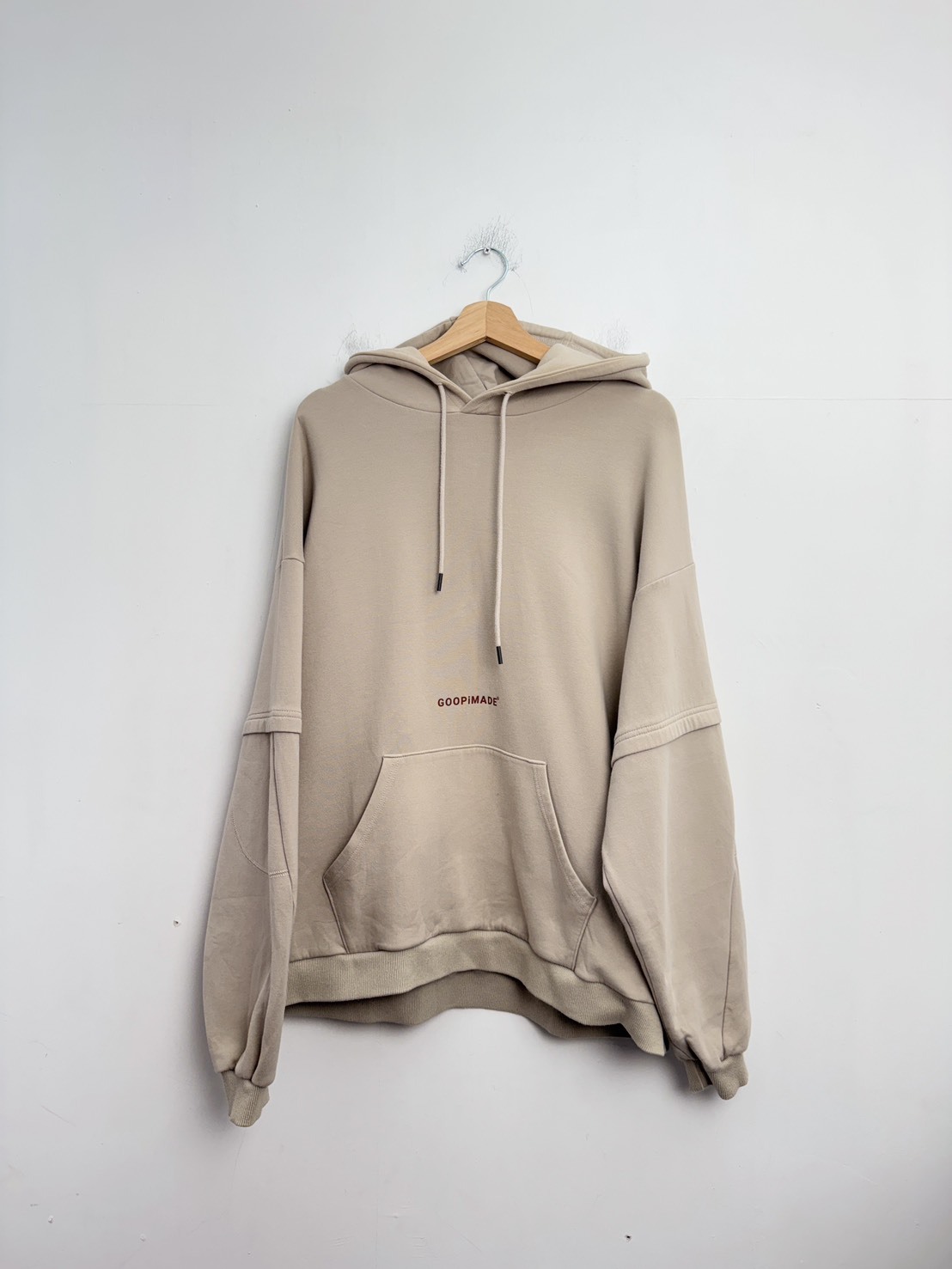 GOOPiMADE 21A/W H.L5S Combinatorics Logo Hoodie SIZE 2