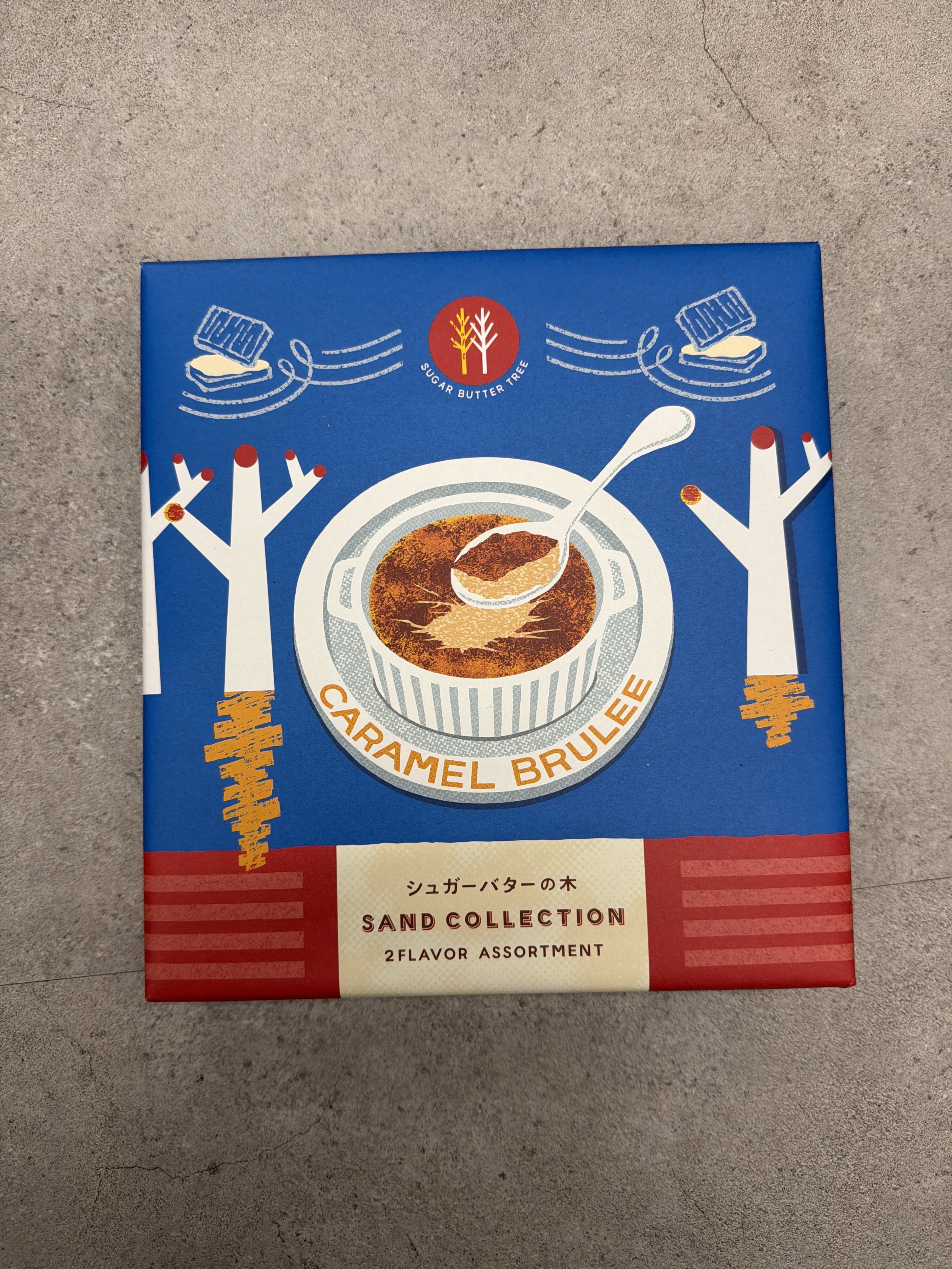 RJ17 日本製SUGAR BUTTER SAND TREE -雜錦夾心餅 12入 **到期日:約2026/06/09(4534315066704)