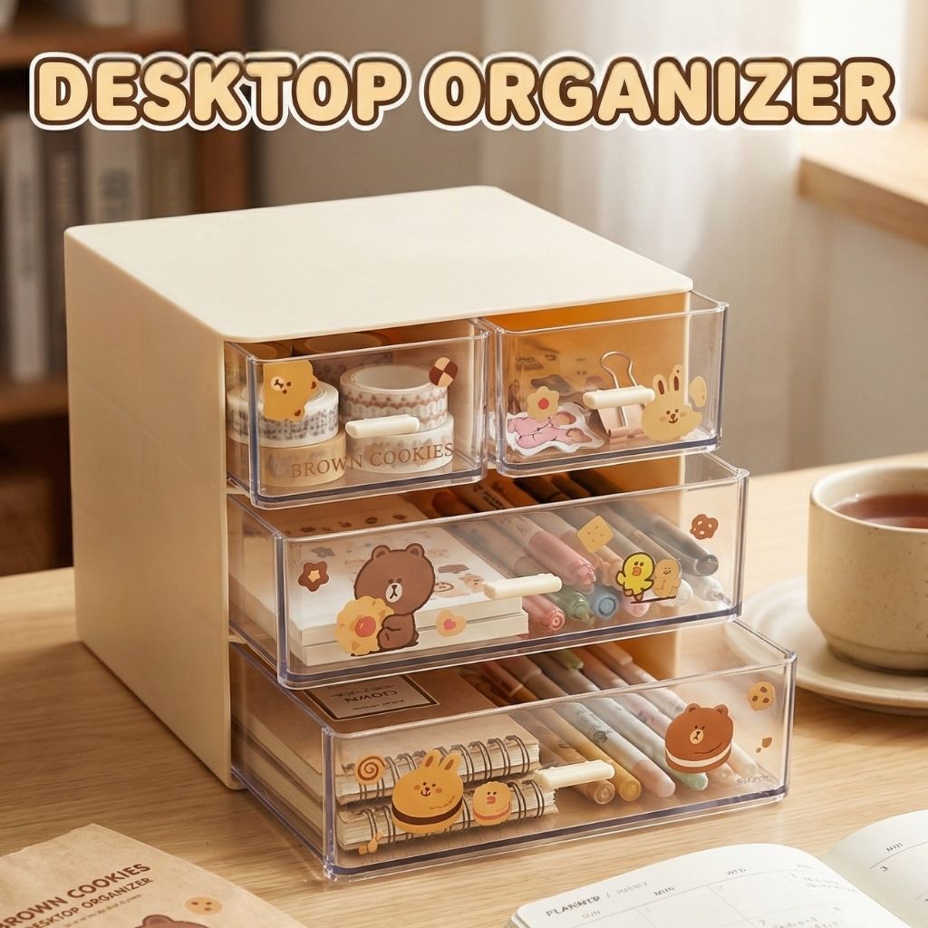 Line Friends |  抽屜 桌面收納盒