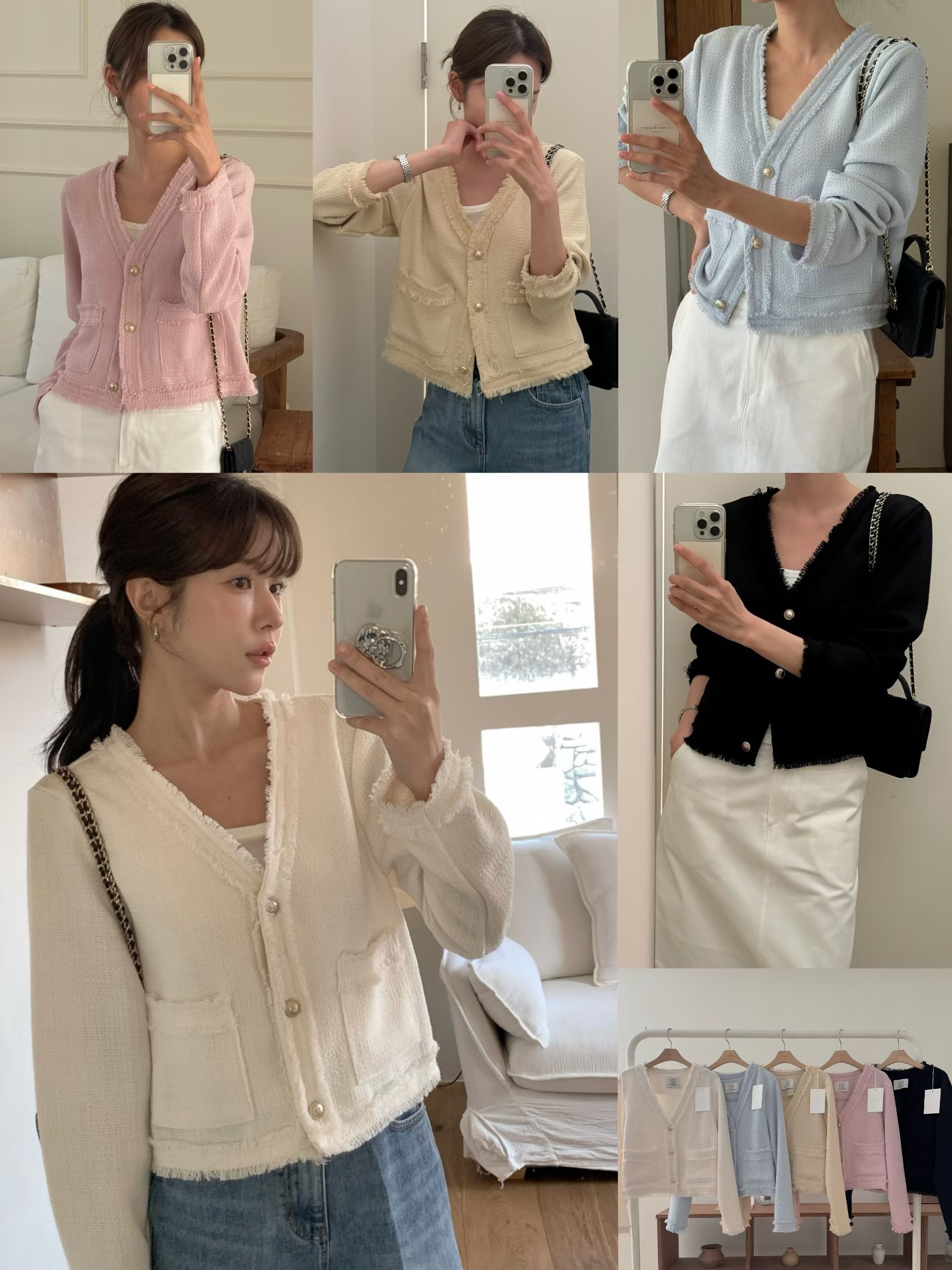 TZ2610 小香Tweed外套