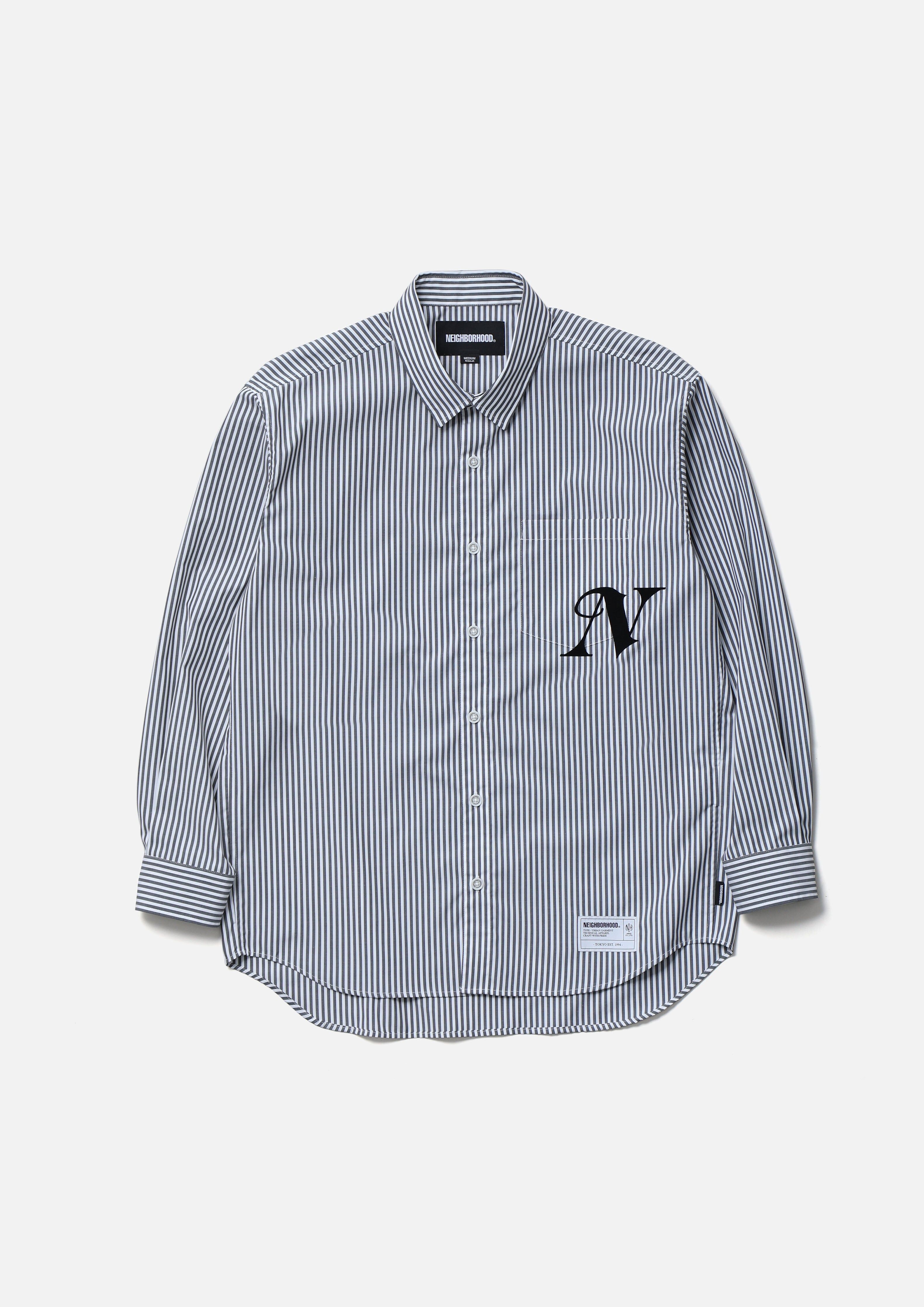 『代購商品』2026SS NEIGHBORHOOD NBHD STRIPE SHIRT LS 襯衫 261SPNH-SHM04