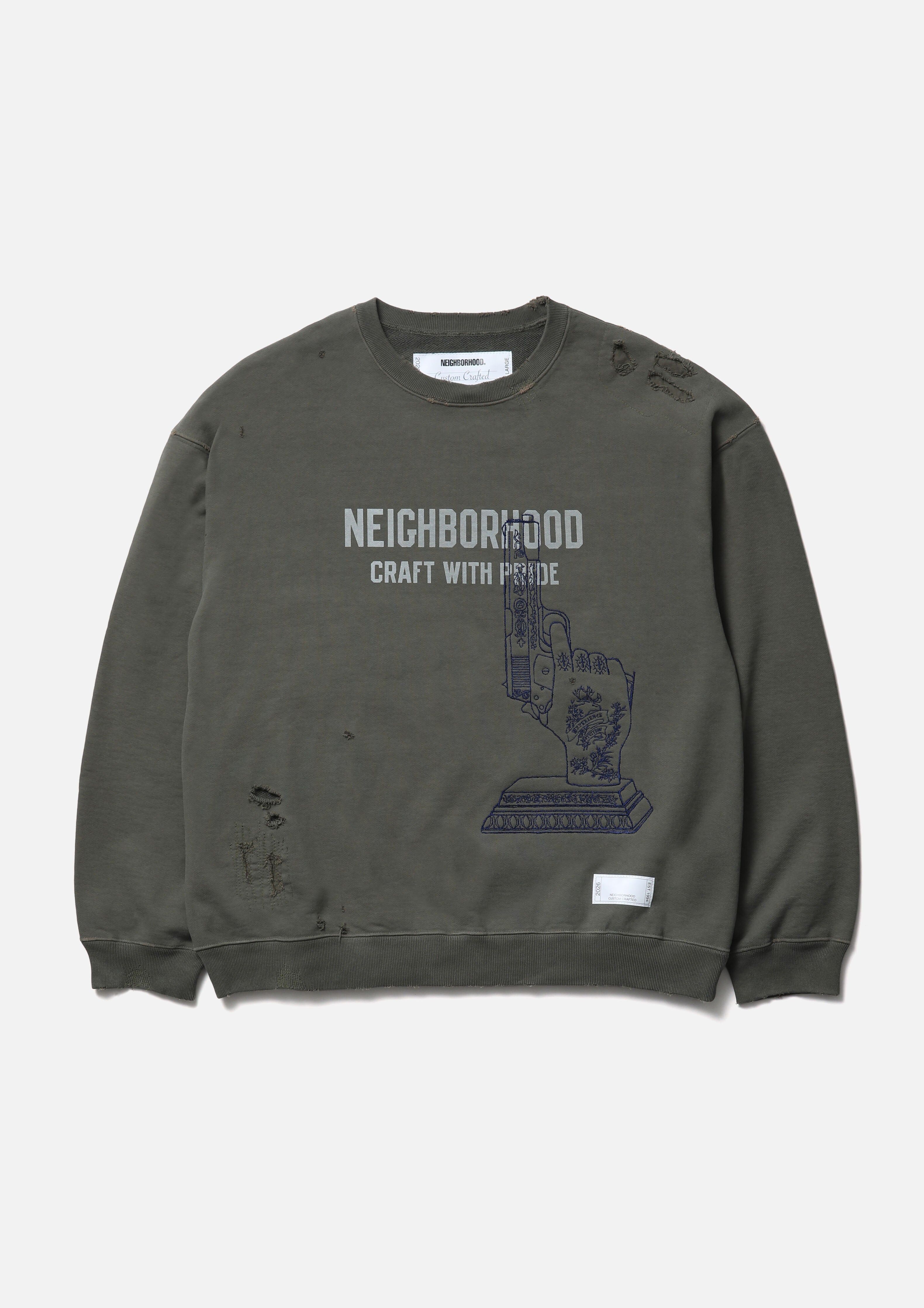 『代購商品』2026SS NEIGHBORHOOD NBHD SAVAGE SWEAT SHIRT LS 大學T 261FPNH-CSM08