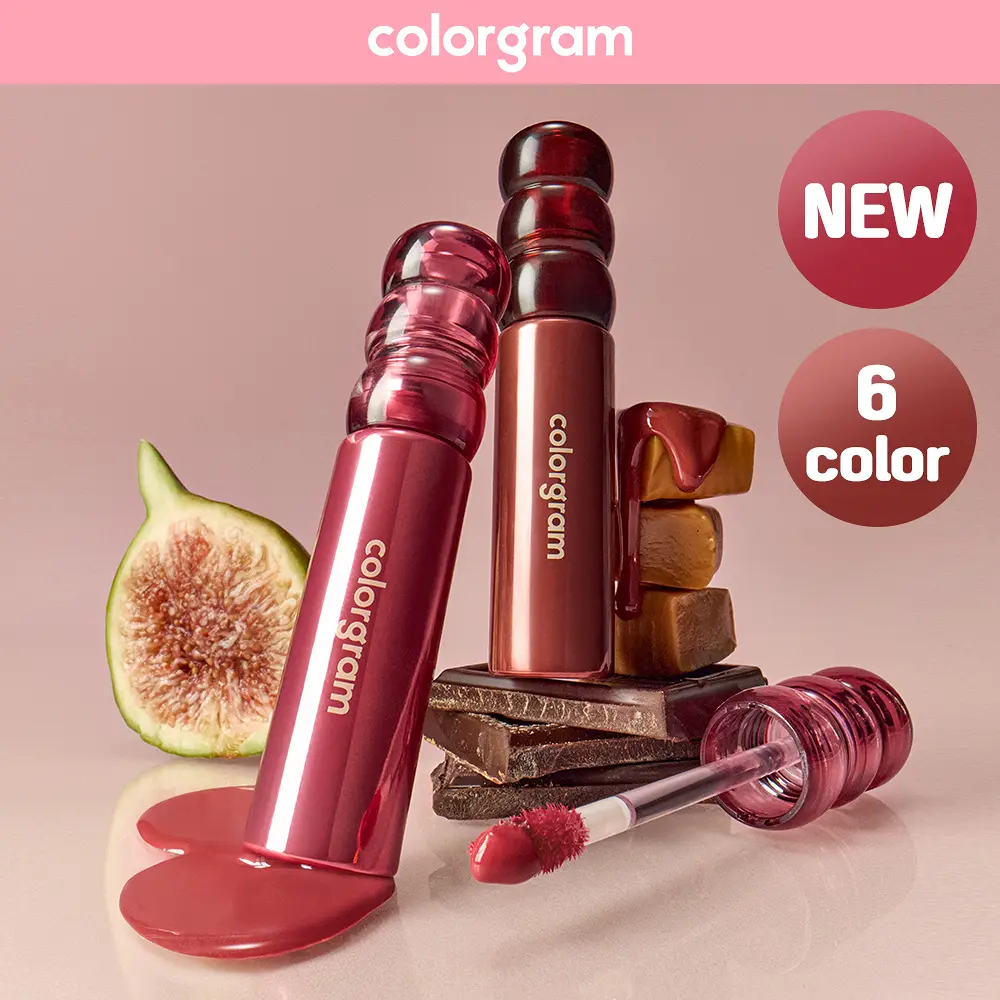 Colorgram 深邃琉璃系列冰糖葫蘆水光唇釉【6款色號】