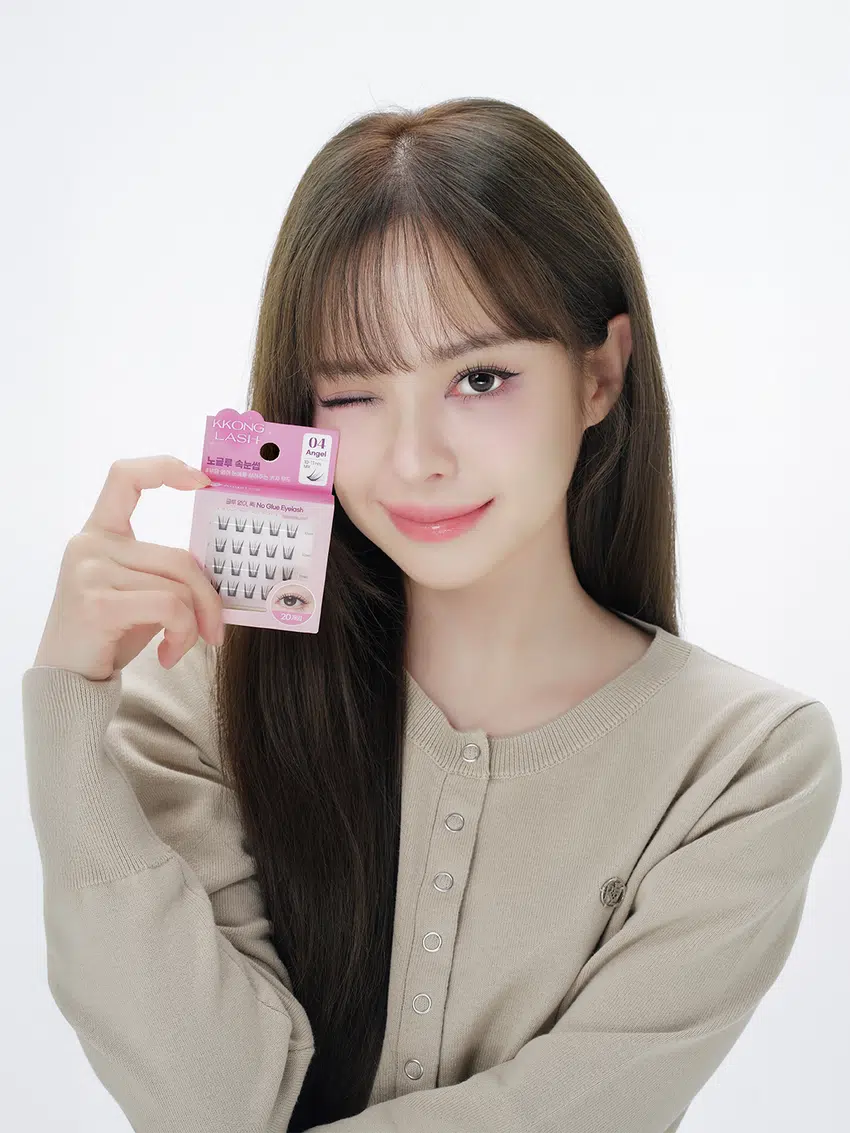 【DAISO 限定版】KKONGLASH 零膠水免沾自粘假睫毛 【6款款式】