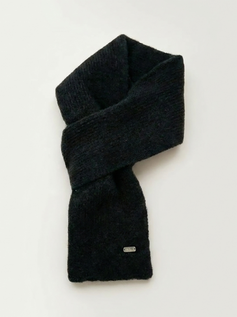 香甜軟法混色織紋圍脖