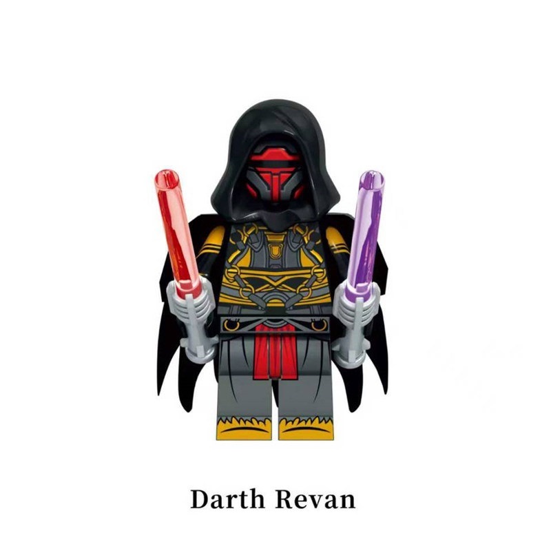 Star Wars Darth Revan Custom Minifigures Minifigs Fit Lego MB2002