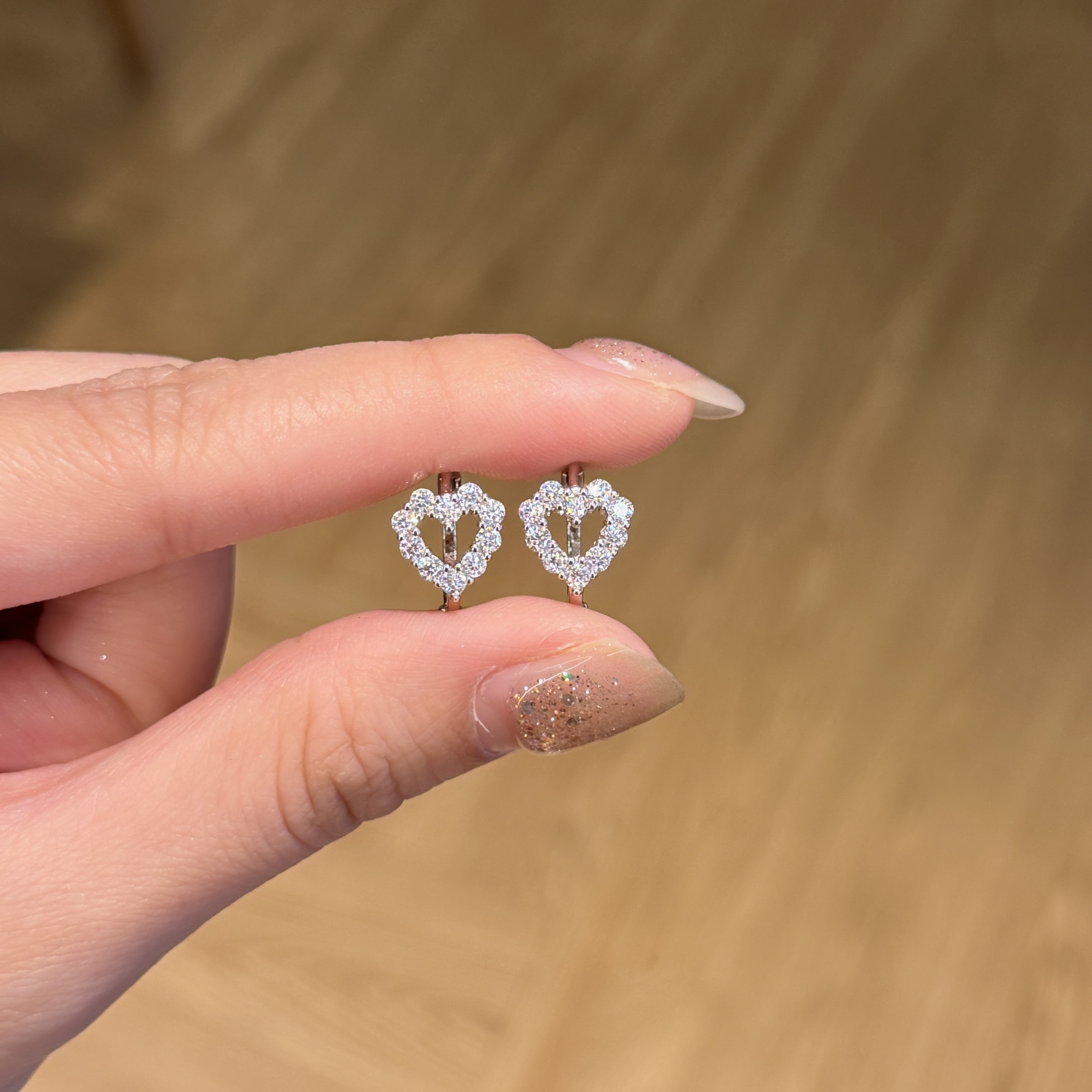 Valoris moissanite earrings