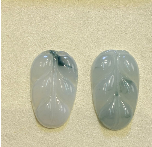 AB260308-S55-翡翠冰飄花葉子(一物一證書)-(預計4月中到貨)(只限尖沙咀門市自取不包郵)
