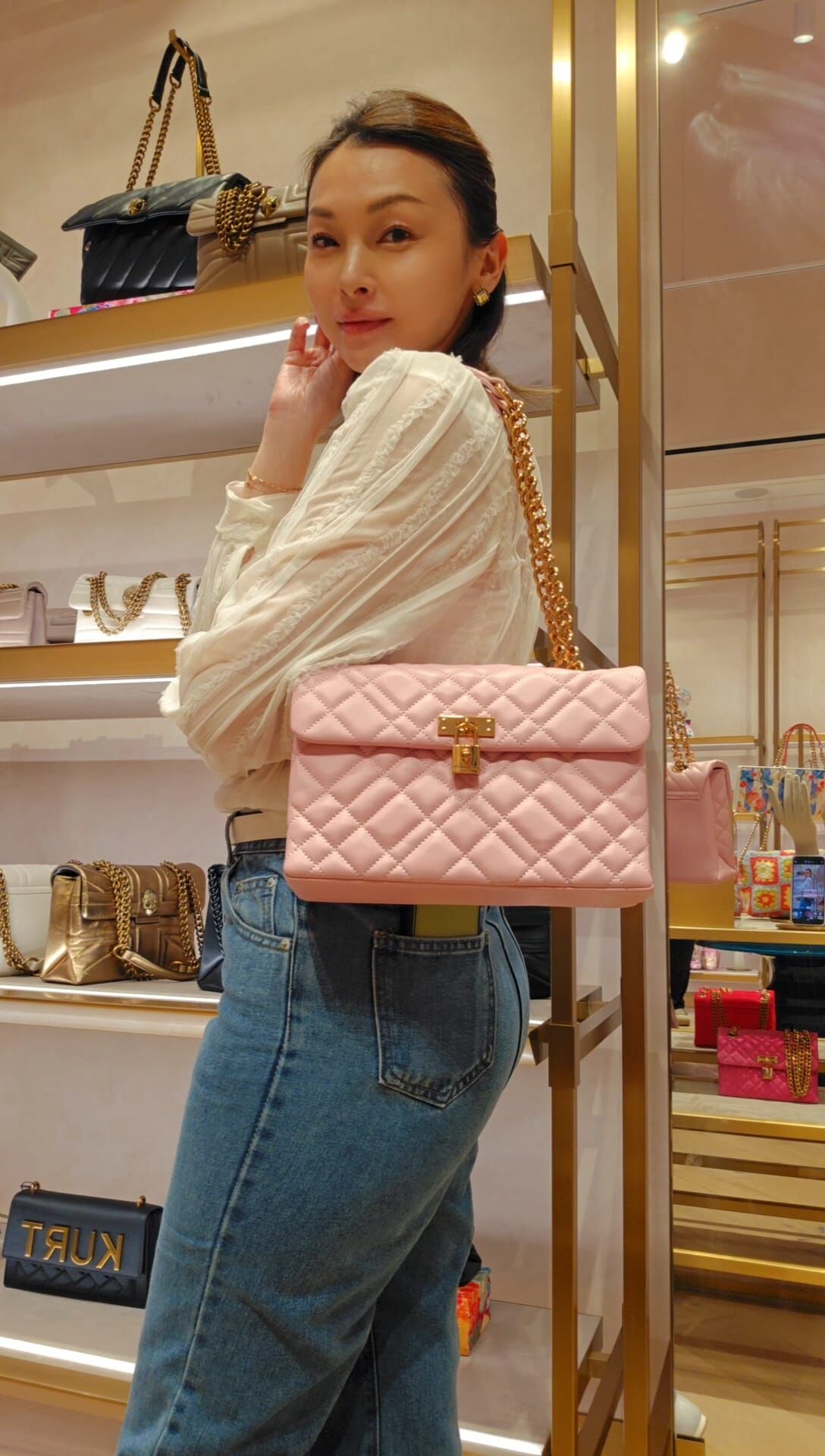 英國代購 (獨立訂單)-KG Kurt Geiger Brixton Lock Bag