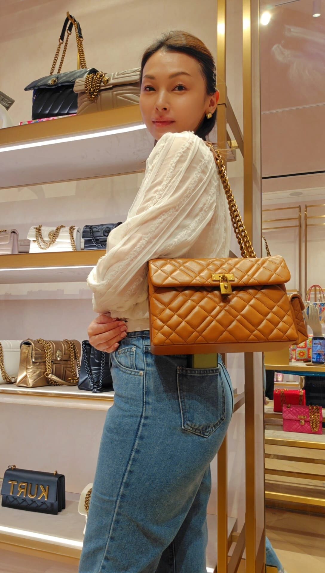 英國代購 (獨立訂單)-KG Kurt Geiger Brixton Lock Bag