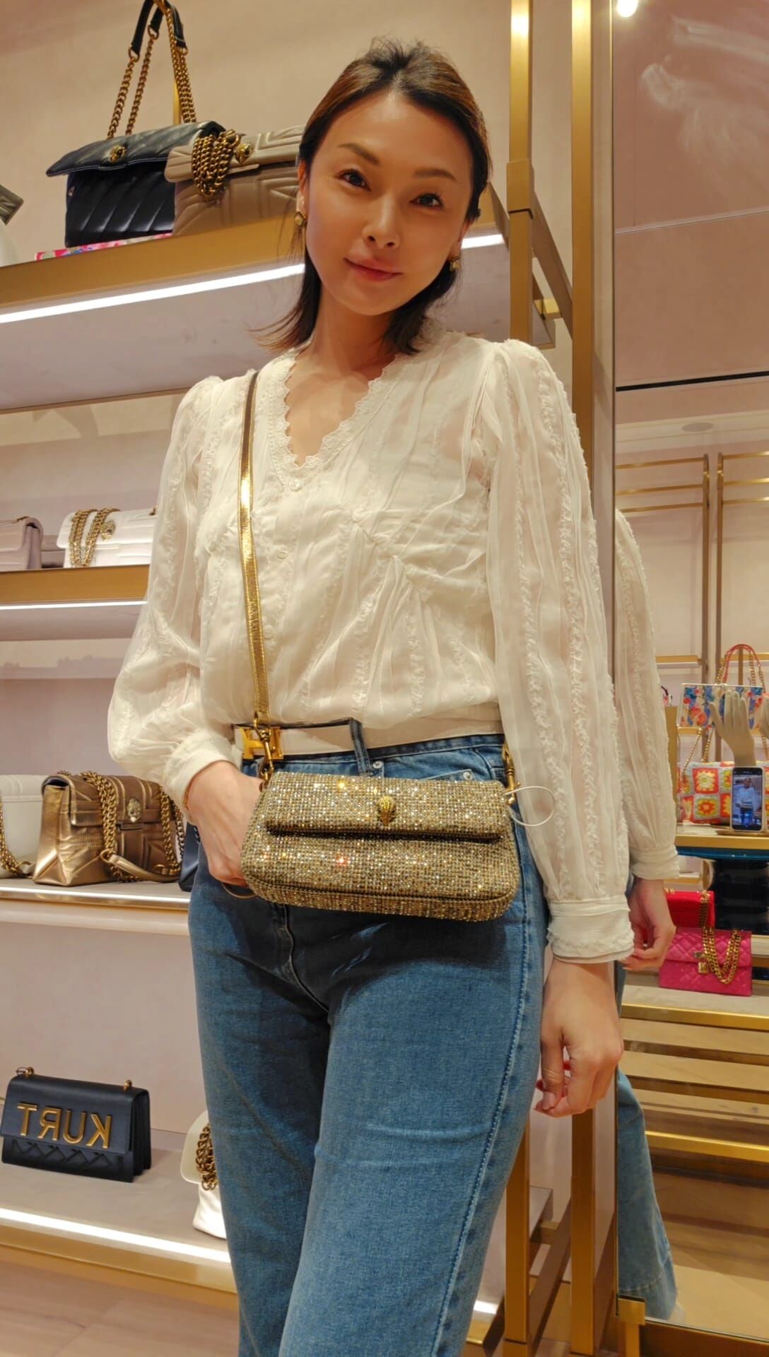 英國代購 (獨立訂單)-Kurt Geiger London pickle shoulder bag