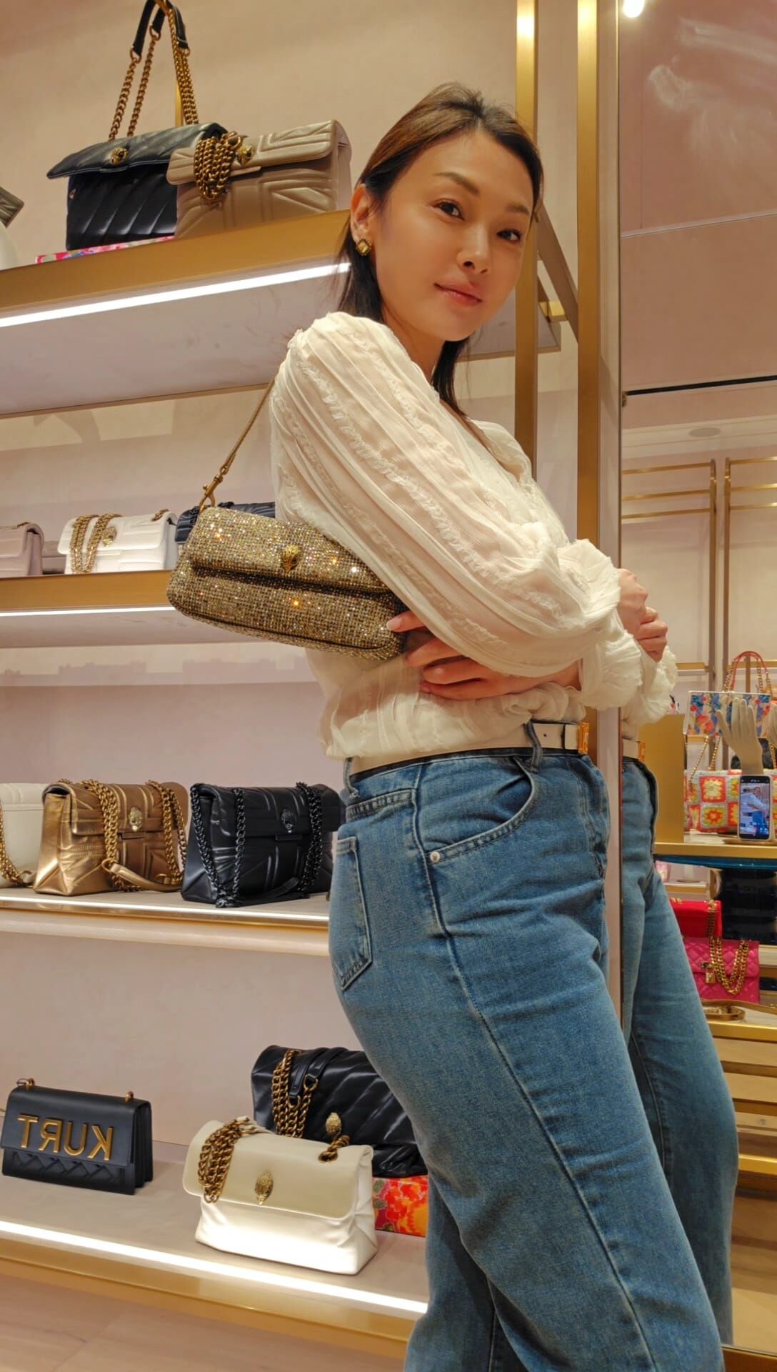 英國代購 (獨立訂單)-Kurt Geiger London pickle shoulder bag