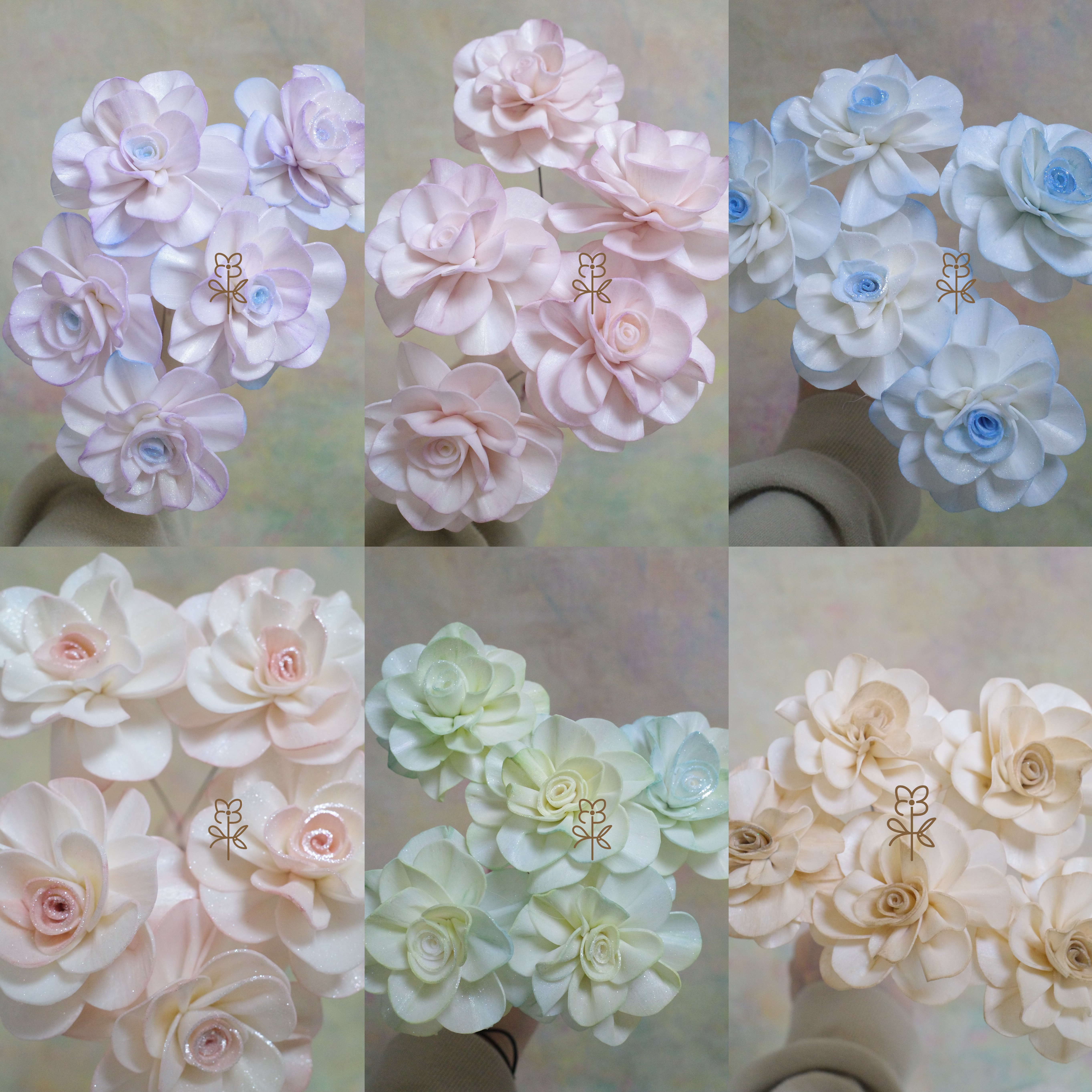 泰國索拉 6cm玫瑰索拉花