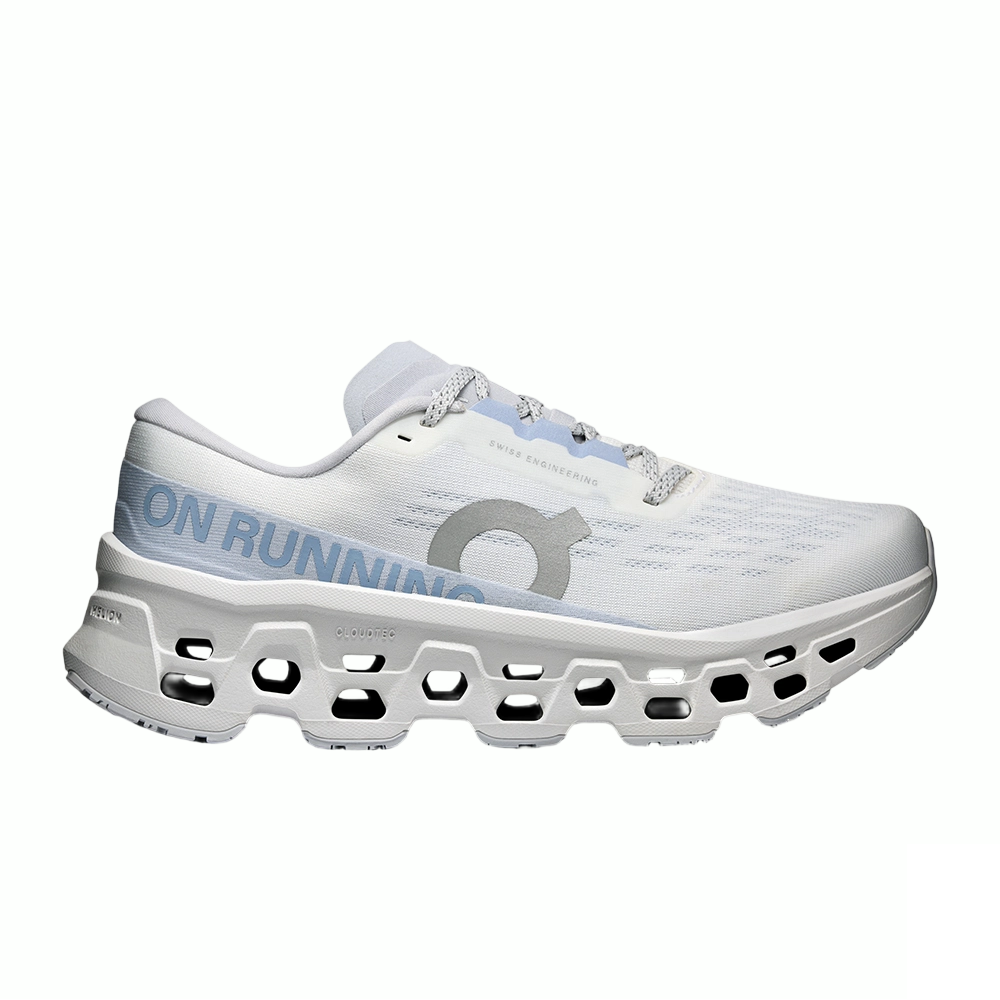 On 昂跑  Cloudmonster 3 女款 (白/冰霜灰色) 31ON30664