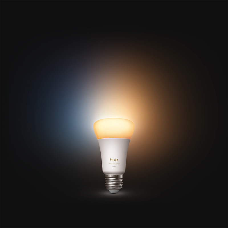 Hue E27 White Ambiance Single Bulb 11W