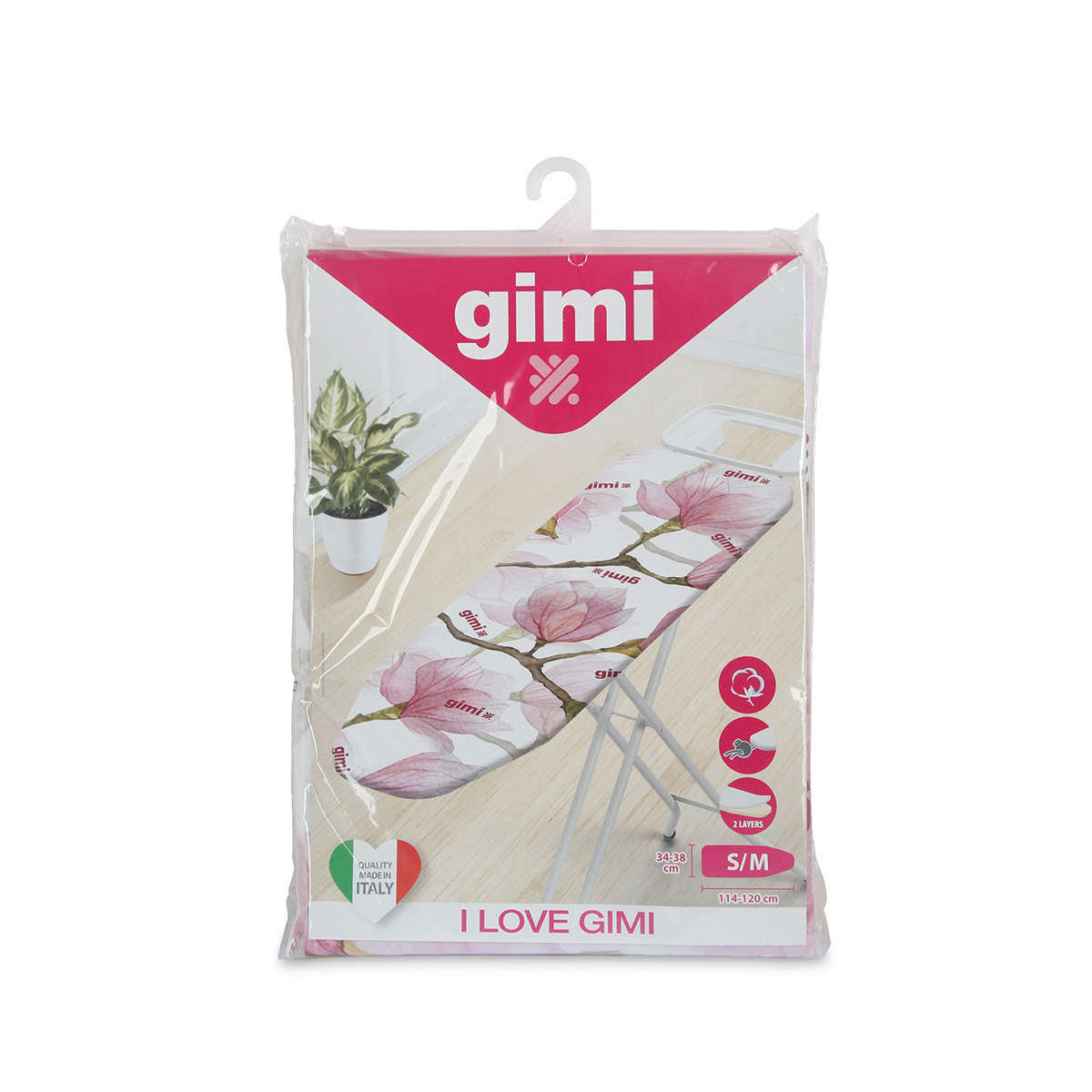 GIMI Ironing Board Cover -SM (120 x 38cm) -006683