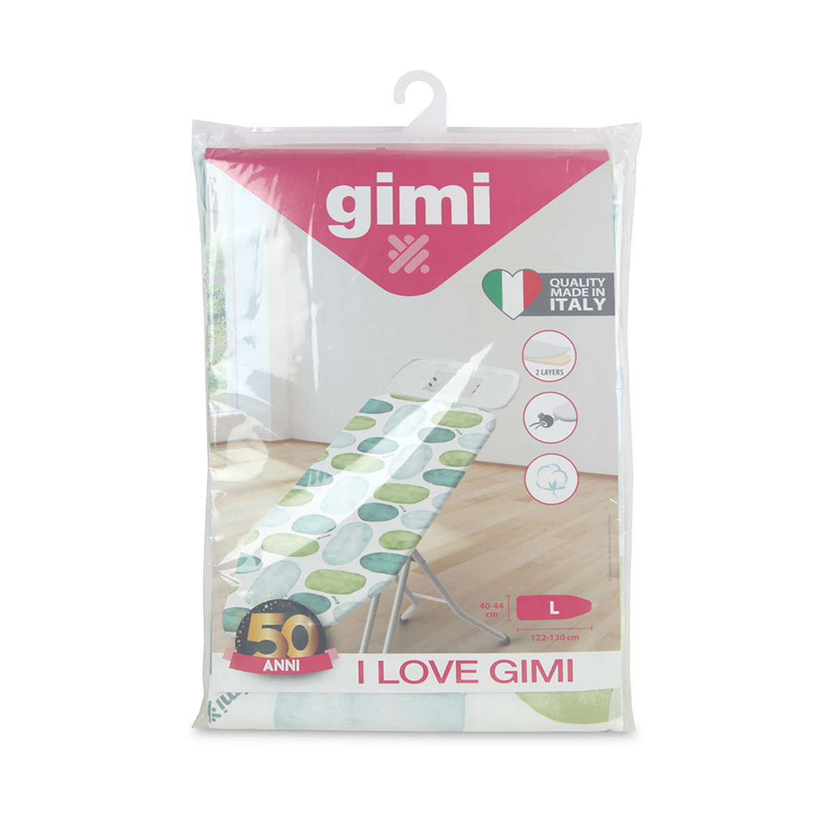 GIMI Ironing Board Cover -L (130 x 44cm) -006690
