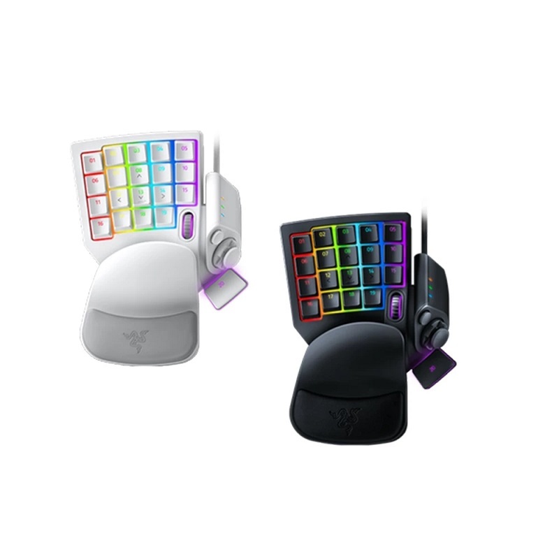 Razer 雷蛇 Tartarus Pro 塔洛斯魔蠍 電競機械鍵盤 左手鍵盤 黑色/白色