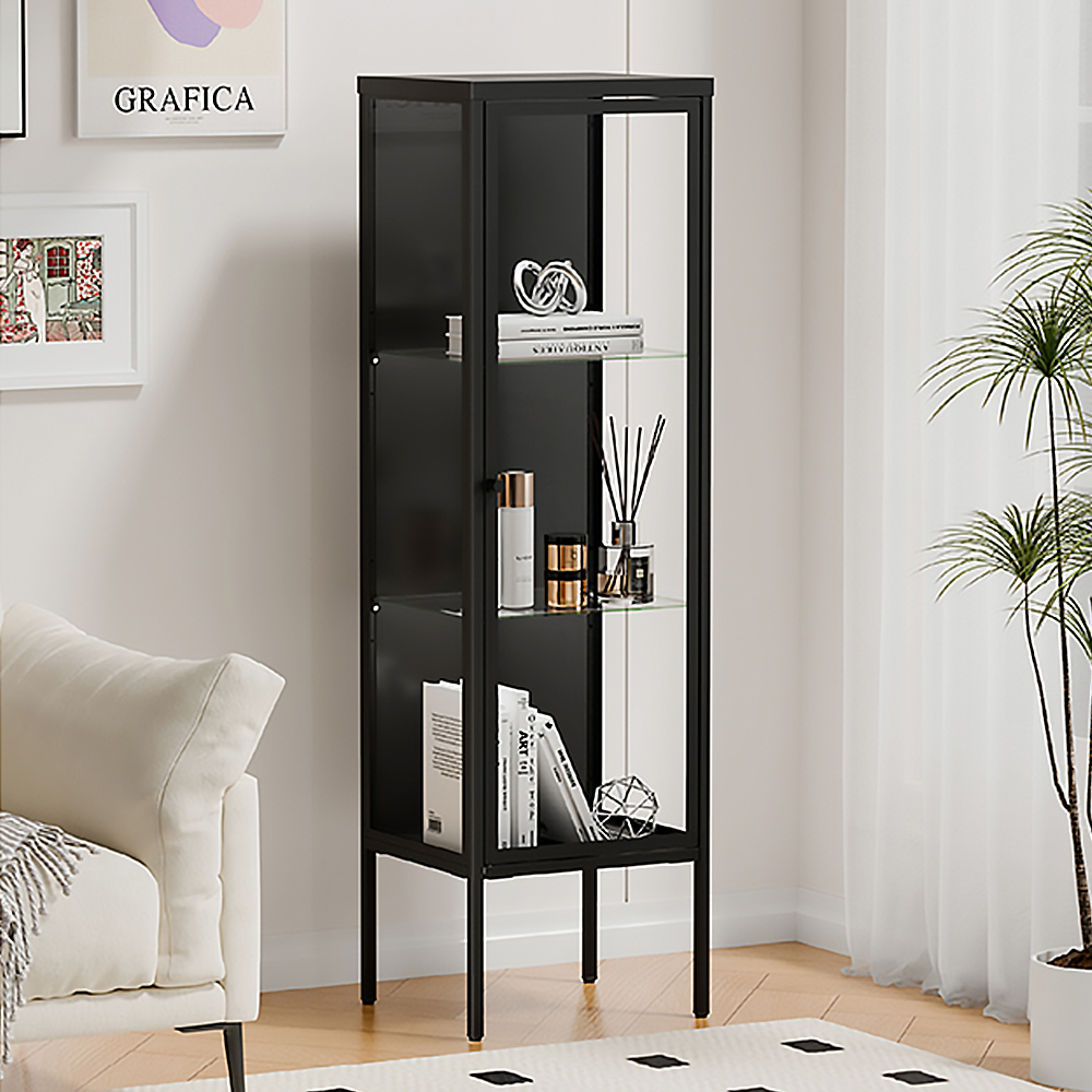 【AOTTO】三層玻璃收藏收納展示櫃(AC-705)