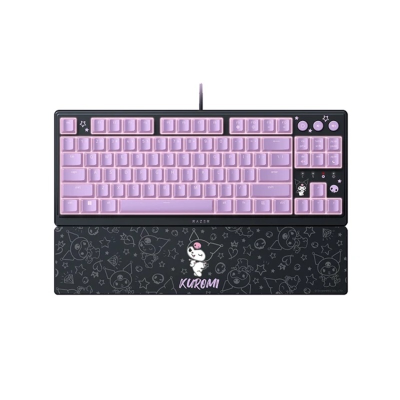 雷蛇 雨林狼蛛 Ornata V3 Tenkeyless TKL 短軸鍵盤酷洛米版/RZ03-04882000-R3M1