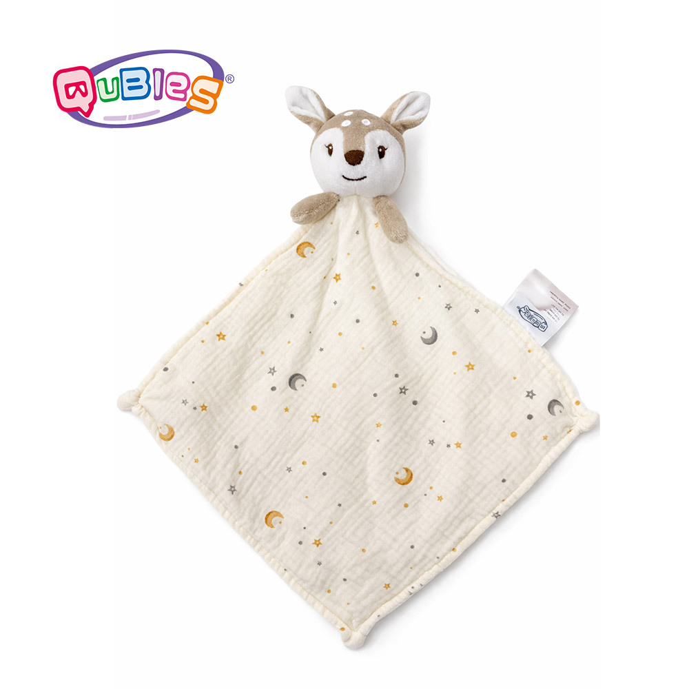 Qubies 玩偶安撫巾