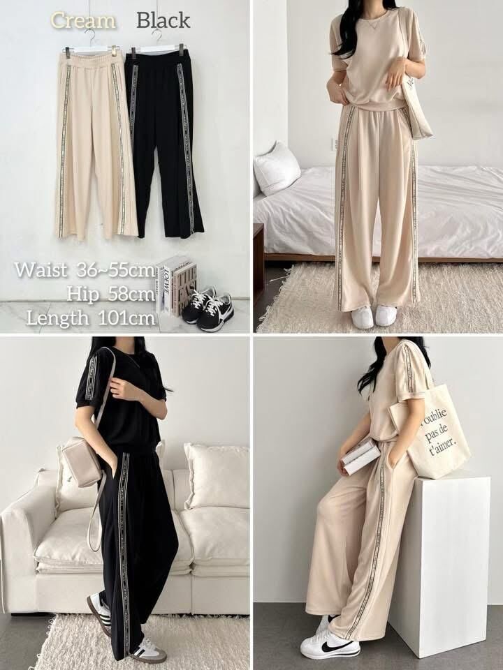 2026最新款。英文字邊運動褲~152AE