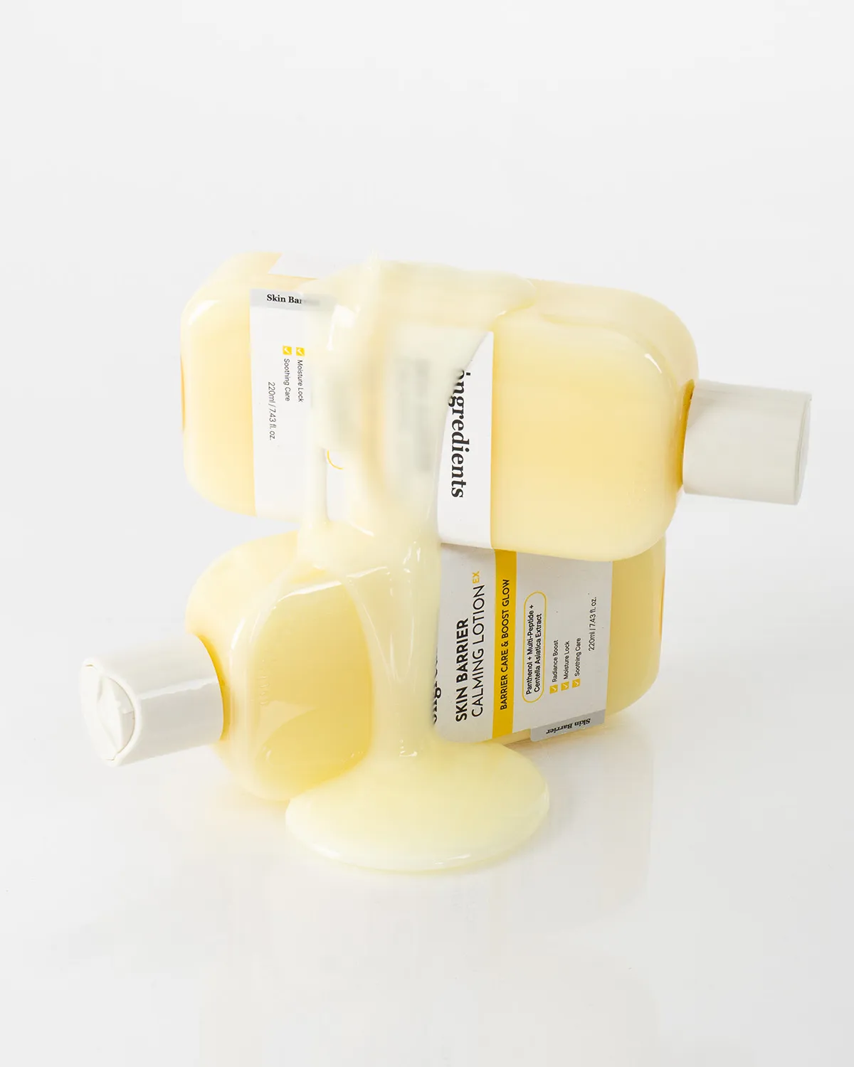 ONGREDIENTS 屏障水光精華與舒緩乳液超值組