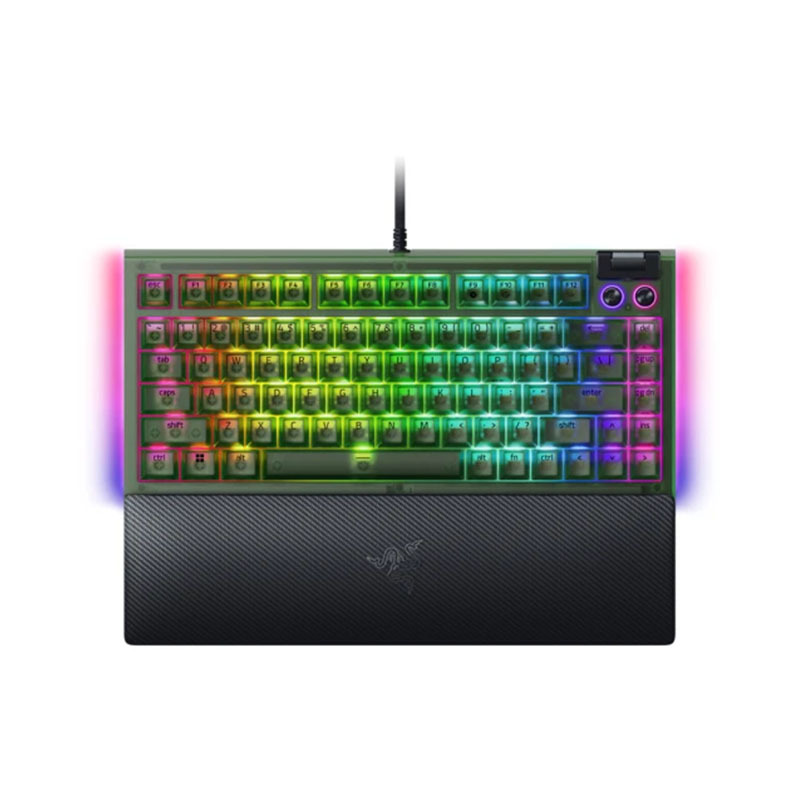 Razer 雷蛇 BlackWidow 黑寡婦V4 75%有線機械式RGB鍵盤/RZ03-05003300-R3M1