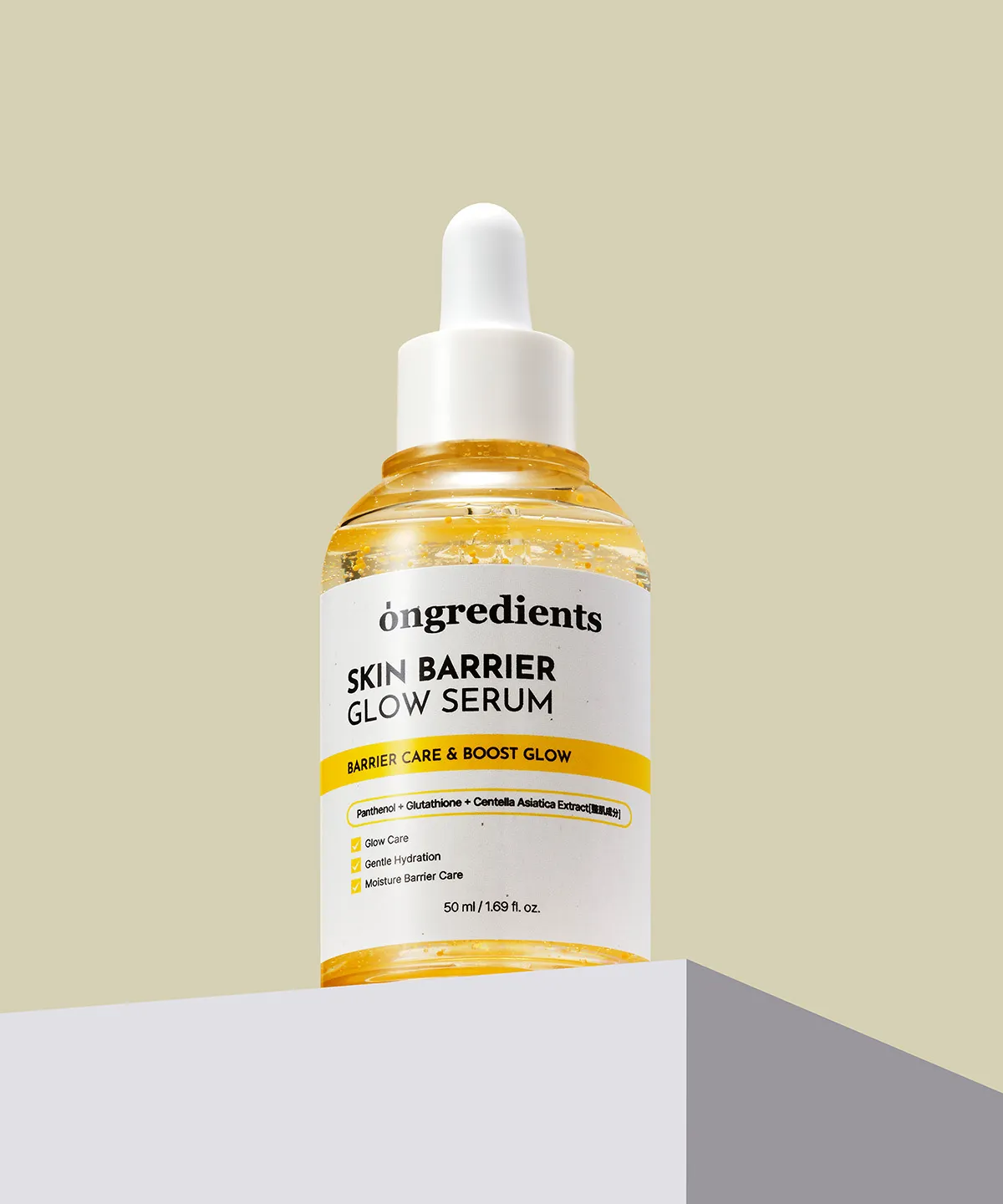 ONGREDIENTS 強效屏障保濕水光精華 50ml