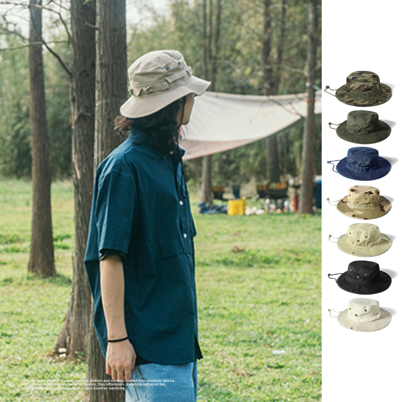 街頭夏天 BOONIE HAT 登山軍事 登山遮陽 漁夫帽/登山帽