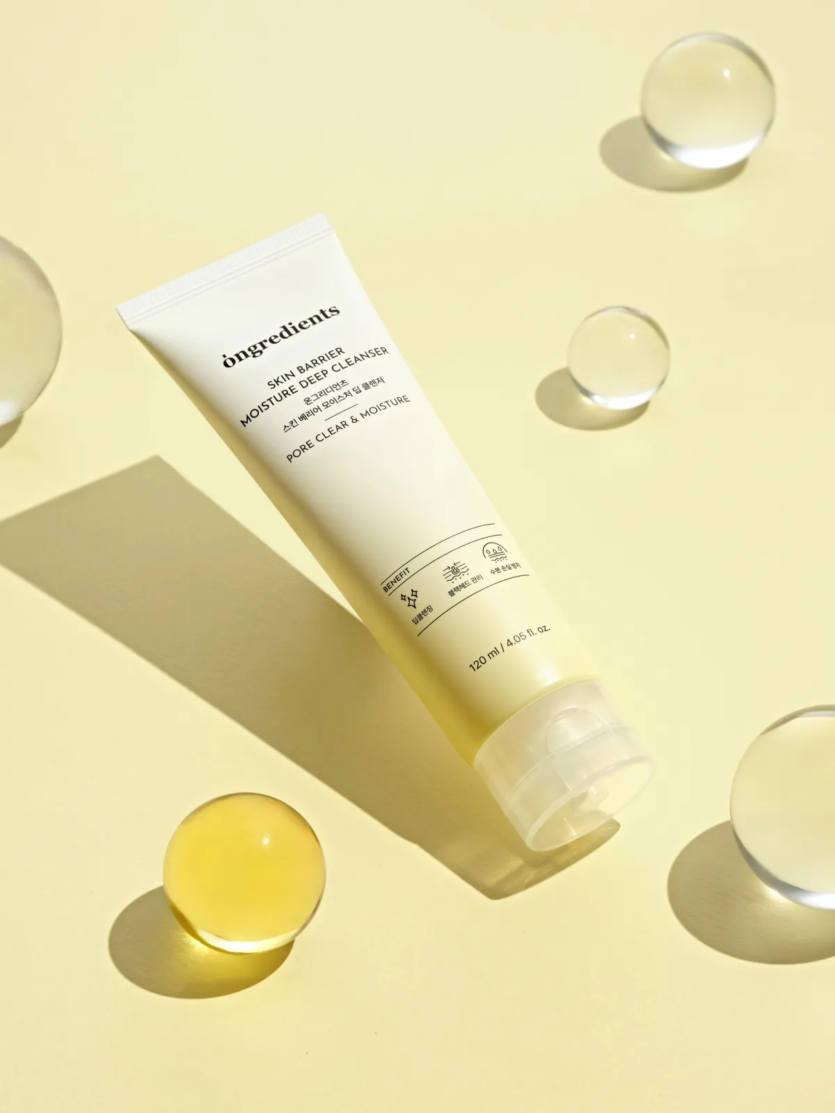 ONGREDIENTS 強效屏障保濕深層潔面乳 120ml