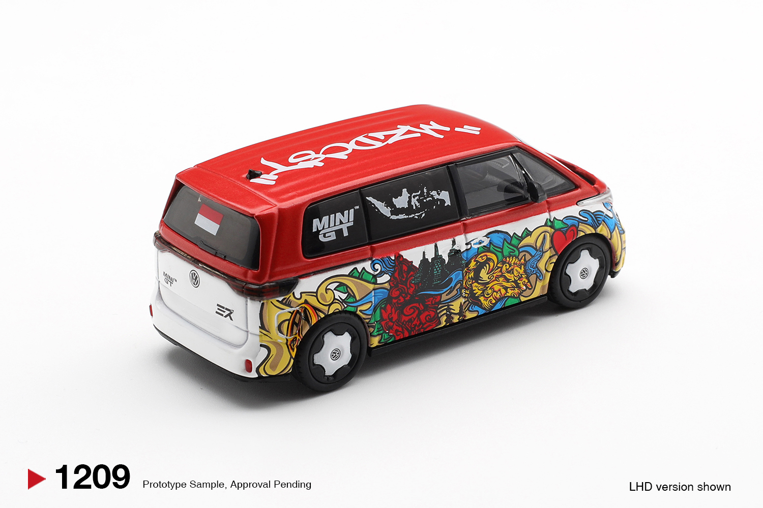 [預訂] Mini GT Volkswagen ID. Buzz Mizu Design (RHD)