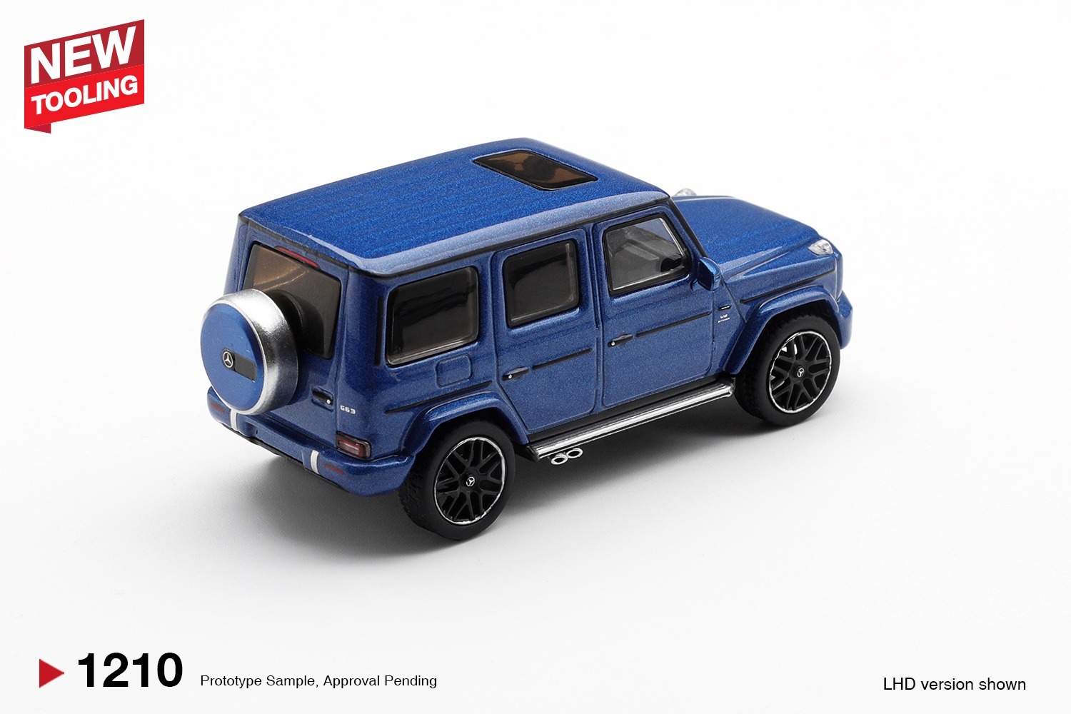 [預訂] Mini GT Mercedes-AMG G 63 Dark Blue Metallic (RHD)