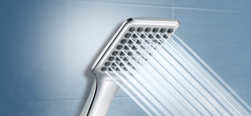 德國寶花灑式電熱水爐連專用慳水花灑