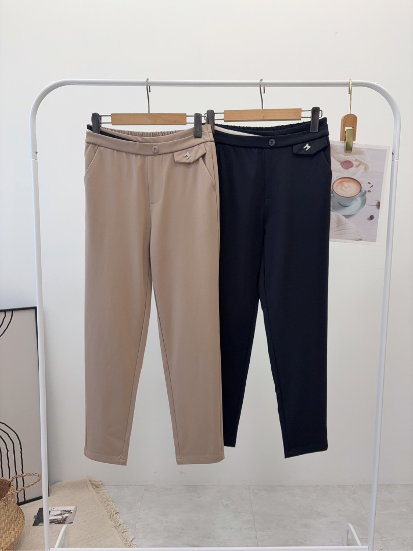 顯瘦彈力西裝褲｜俐落修身通勤長褲系列