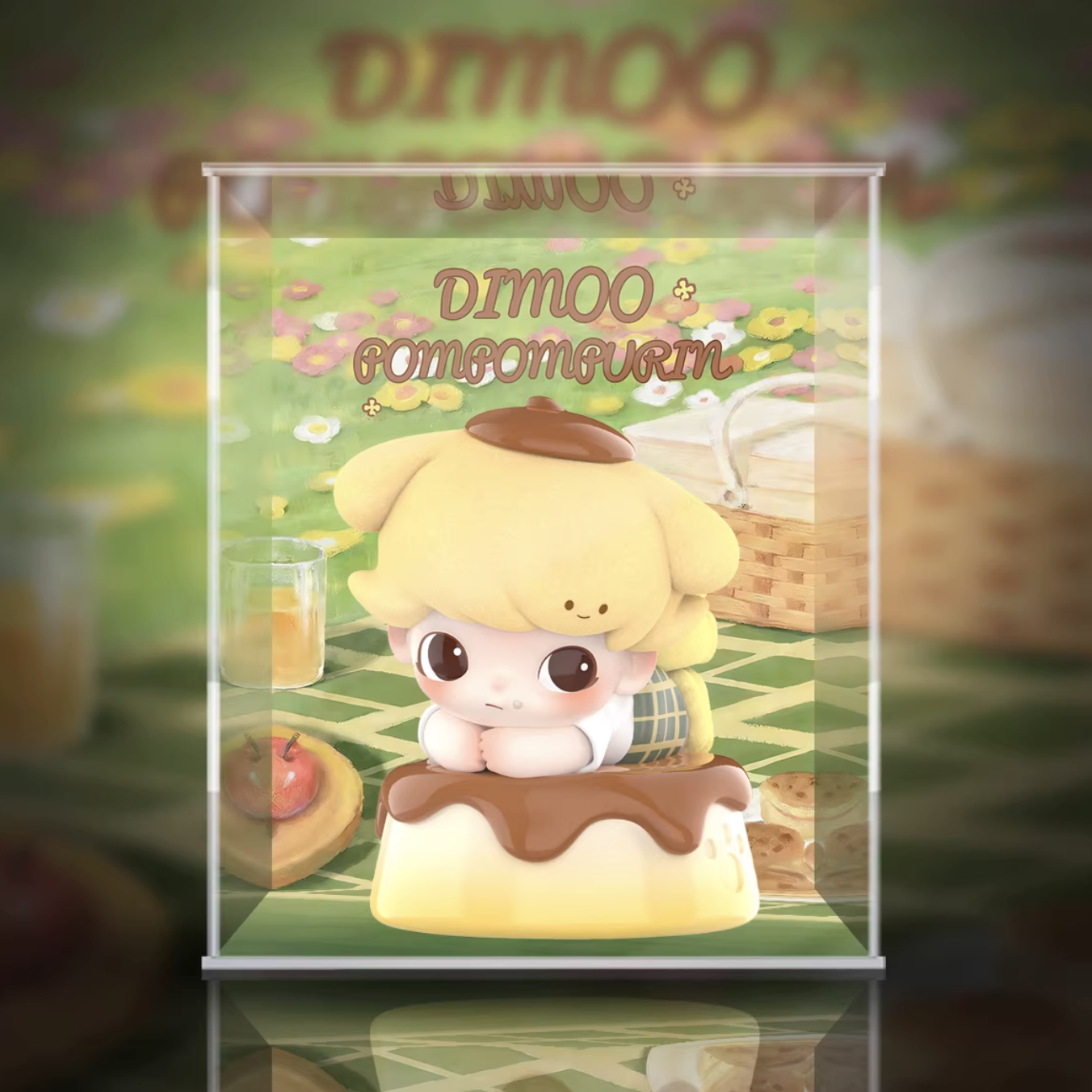 [AOWOBOX] Dimoo World 布丁狗 布甸狗 展示盒
