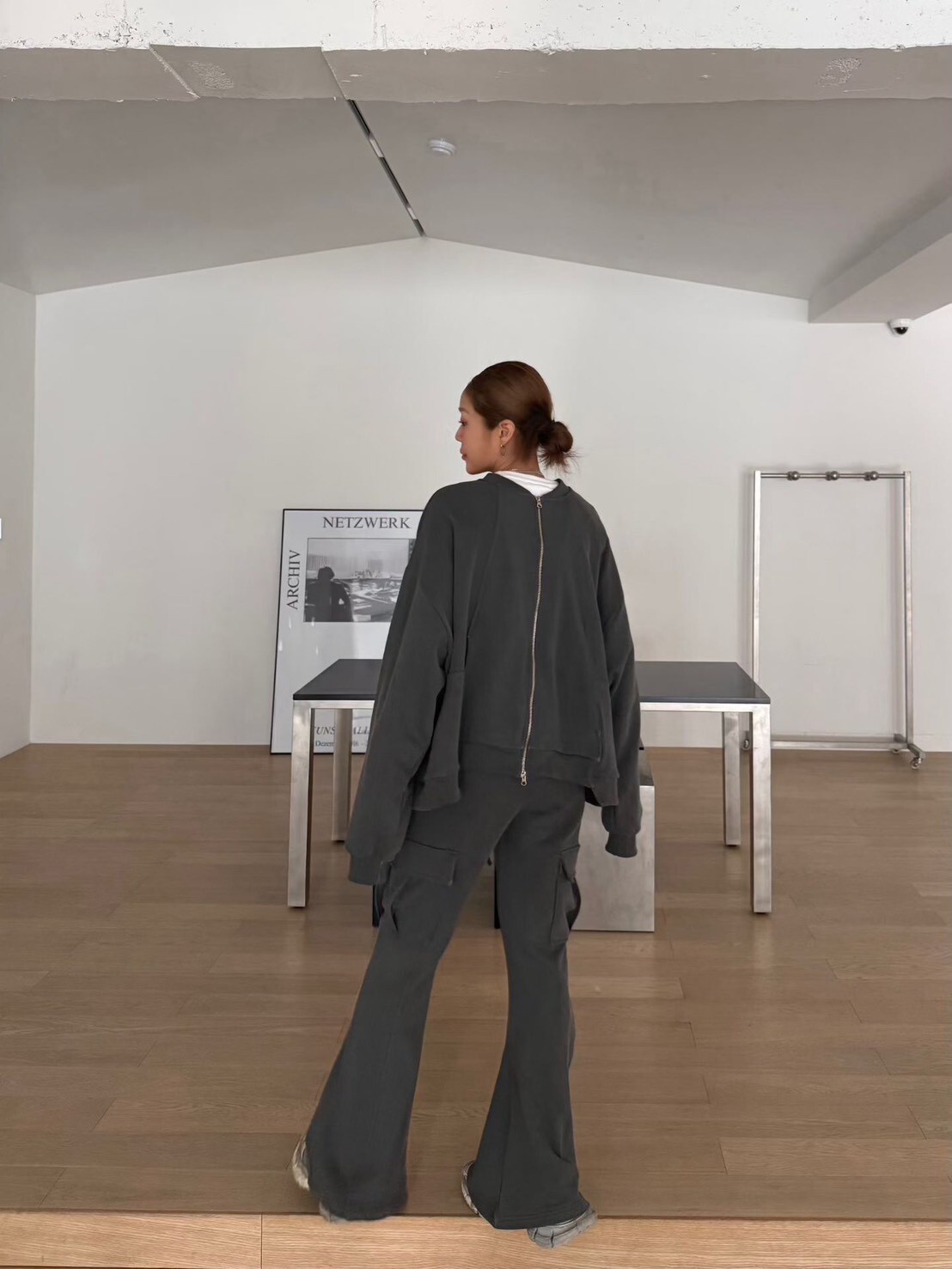 #AF58可以是衛衣也是外套(墨/黑)