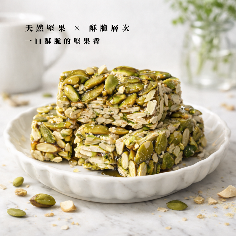 玫好春光｜輕焙南瓜子酥*2盒+財富滿滿*1盒16入 (買二送一 三入組)