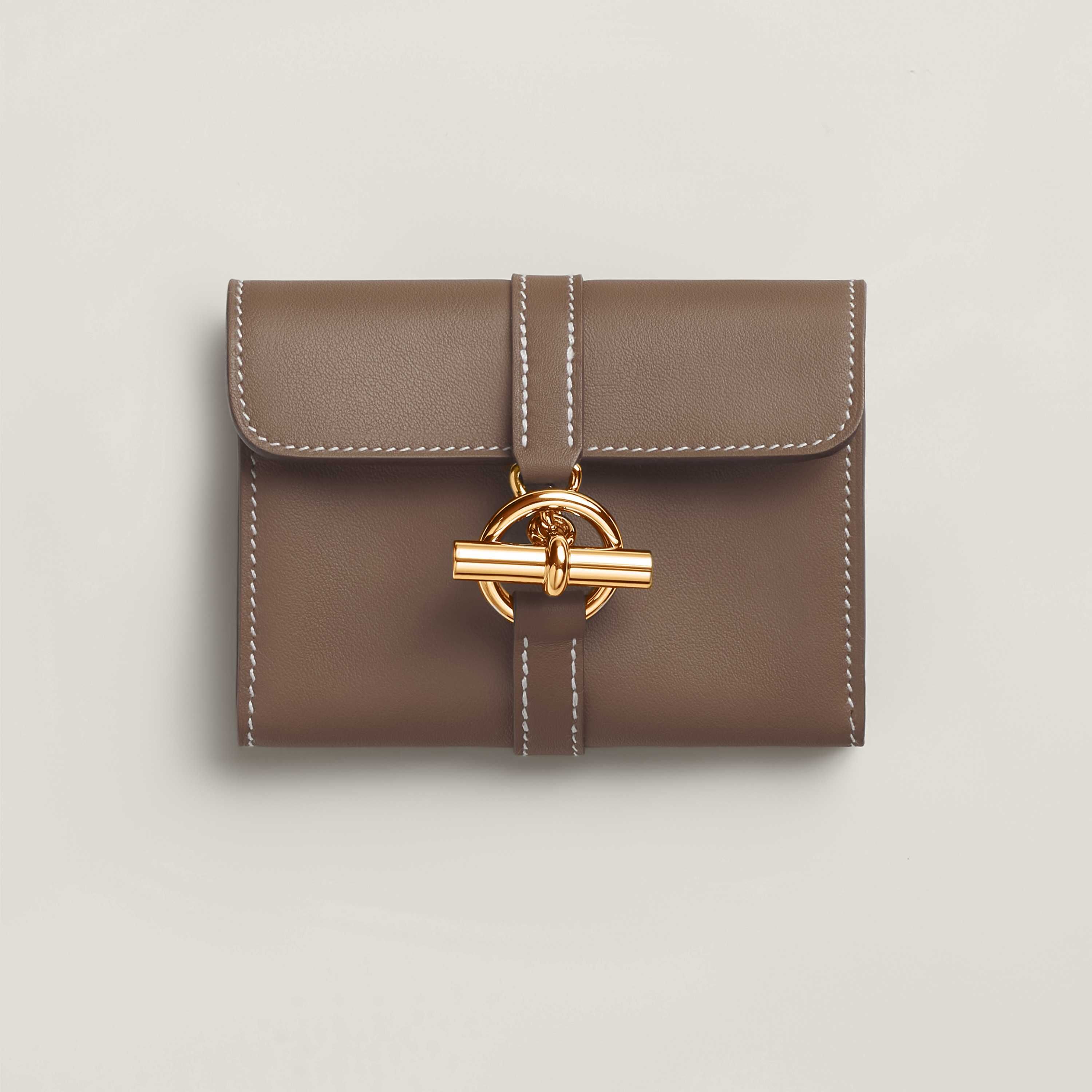 Glenan compact wallet 18 etoupe cc swift