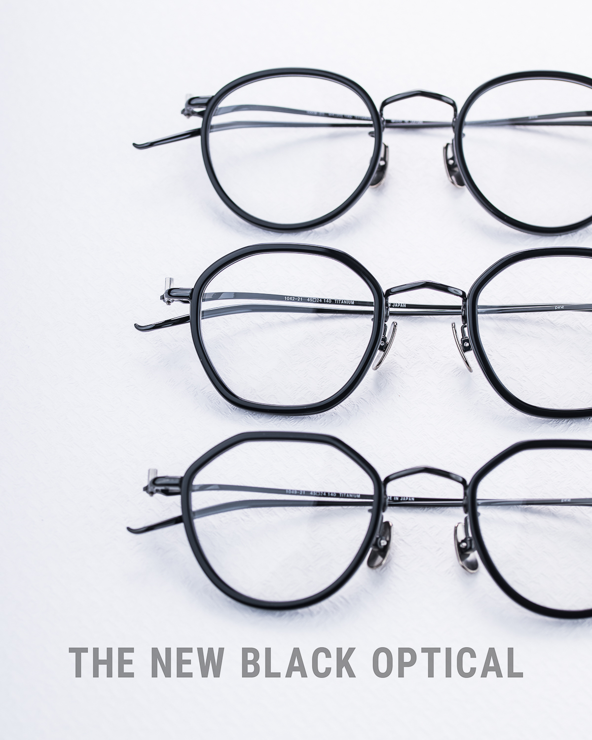 Pine Eyewear 黑魂系列展示