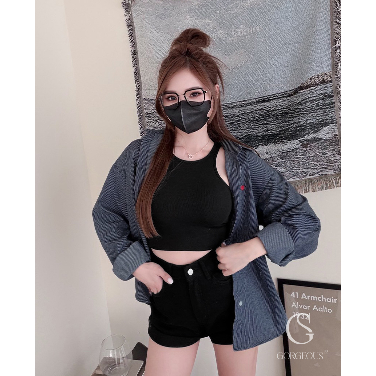 G1841 「削肩BRA TOP美胸系」