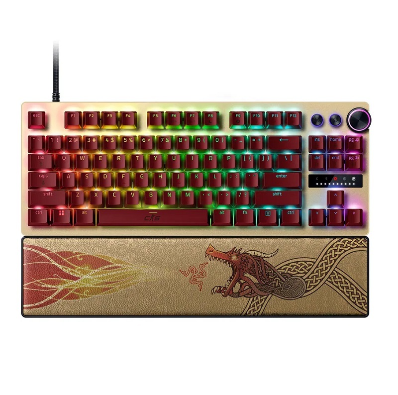 Razer 雷蛇 獵魂光蛛 V3 Pro TKL Counter-Strike 2 (英)無數字鍵類比式光學電競鍵盤/RZ03-04982100-R3M1