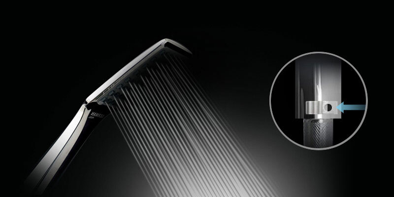 德國寶慳水節能花灑頭SHW7連空氣加壓掣實拍