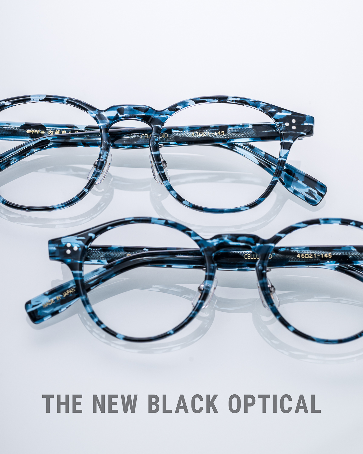 內藤熊八作 N-129/130 賽璐珞 | TNBO 限量藍玳瑁到荷