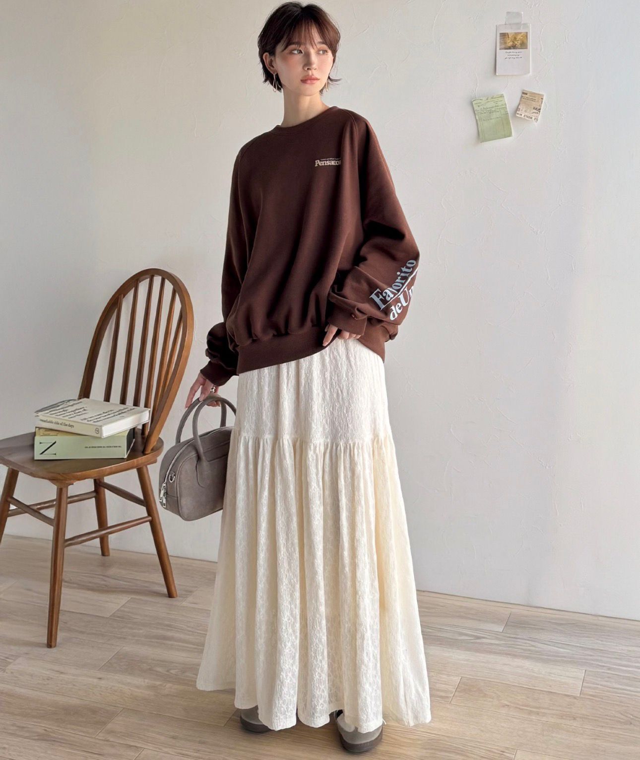 【預購】JN030903 classicalelf 蕾絲雕花蛋糕長裙