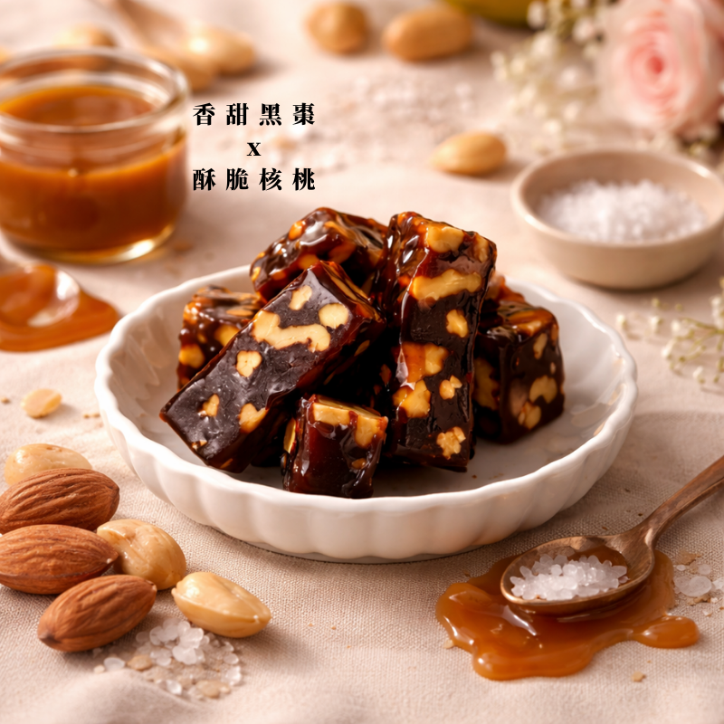 玫好春光｜南棗核桃糕*2盒+財富滿滿*1盒16入 (買二送一 三入組)